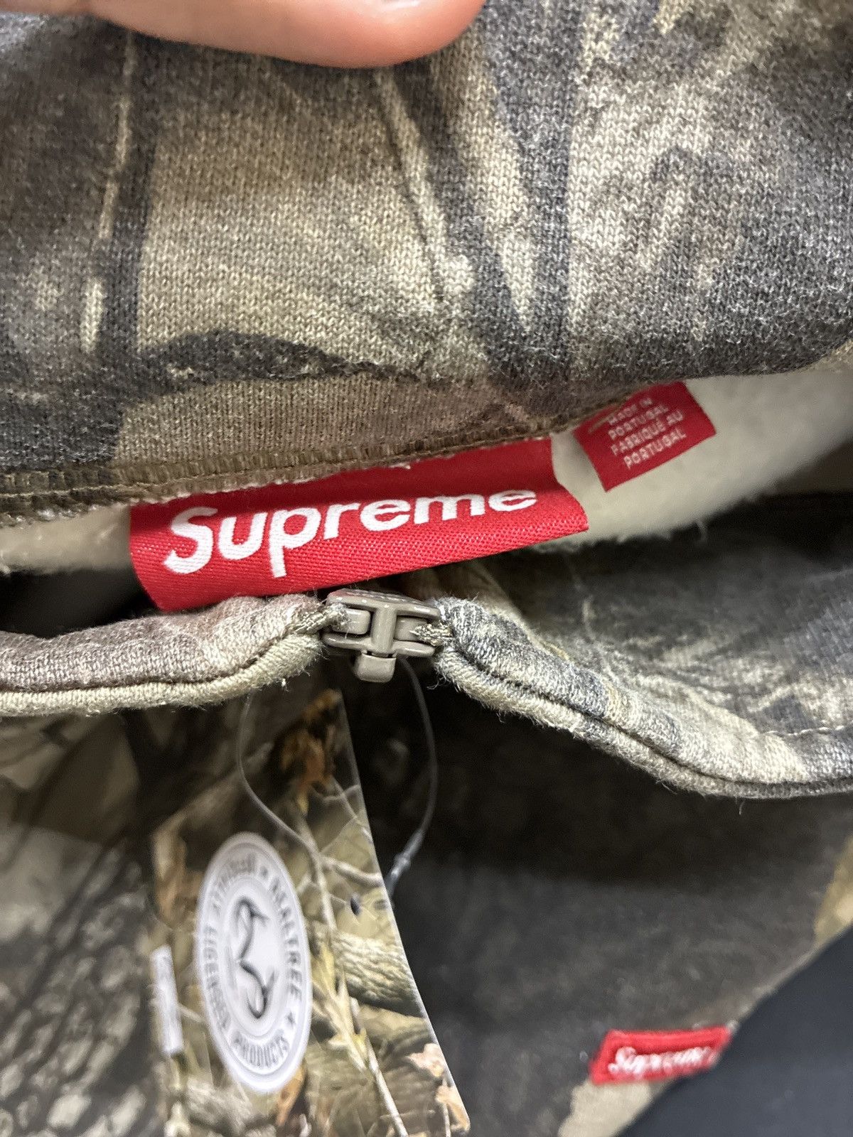 Supreme Supreme Small Box Half Zip Pullover Camo Size US M / EU 48-50 / 2 - 6 Thumbnail