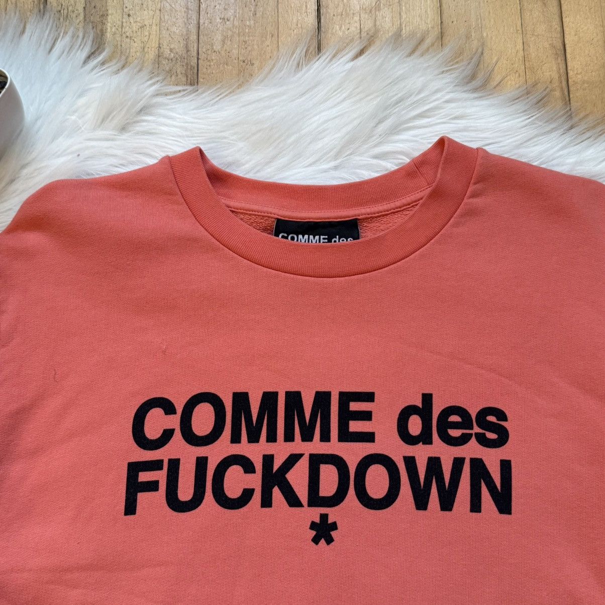 Comme Des Fuck Down 📌 Crazy Comme Des Fuck Down Sweatshirt Size US S / EU 44-46 / 1 - 3 Thumbnail