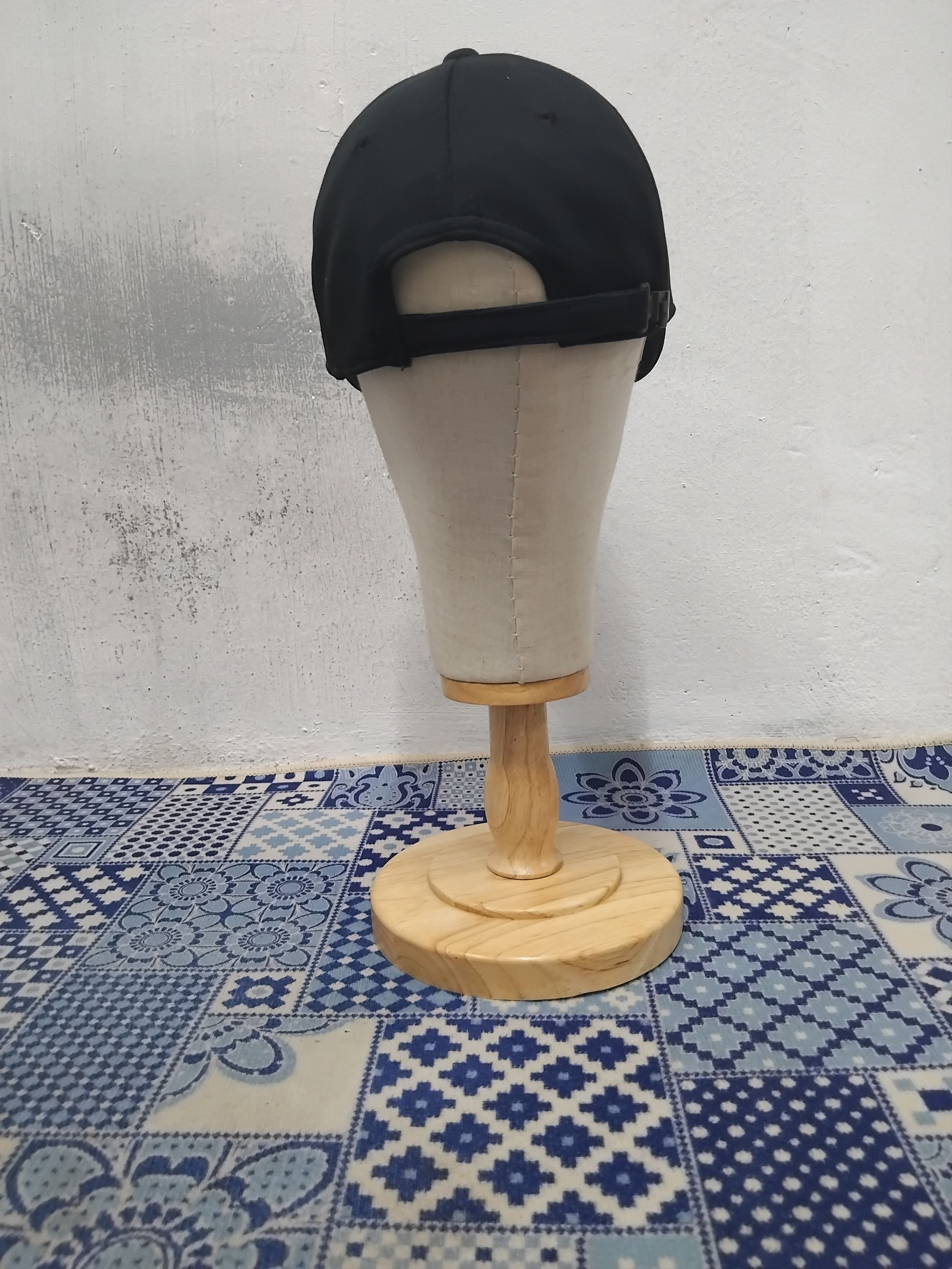Vintage Vintage black colour inspired cap Size ONE SIZE - 5 Thumbnail