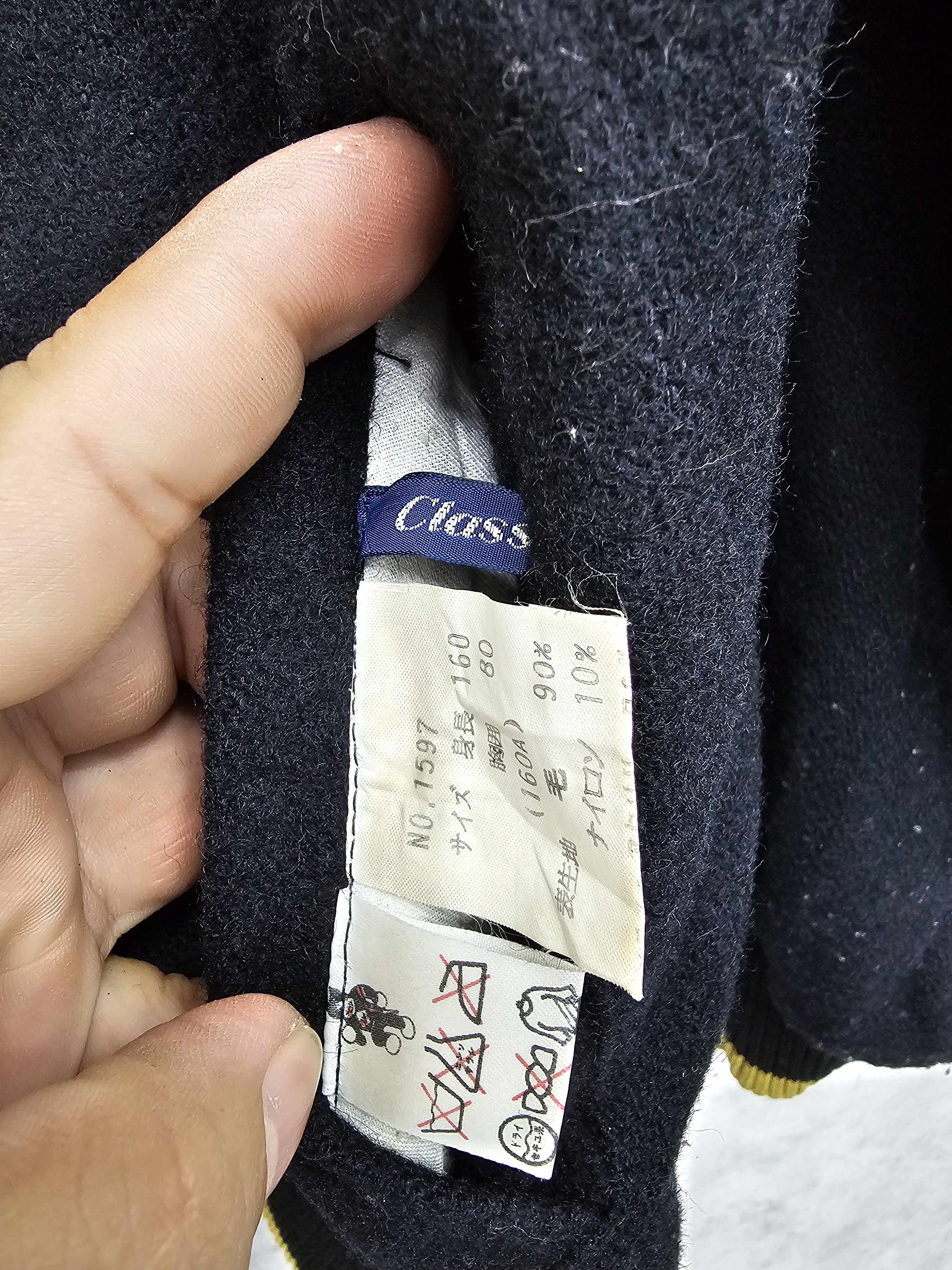 Japanese Brand Vintage CLASSMATE CLUB Reversible Wool Varsity Jacket J0096 Size US M / EU 48-50 / 2 - 9 Thumbnail