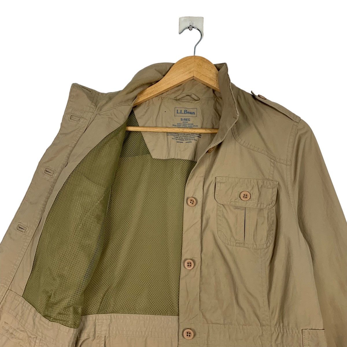 L.L. Bean L.L. BEAN Four Pocket Utility Shirt Jacket #1087-C49 Size S / US 4 / IT 40 - 10 Thumbnail