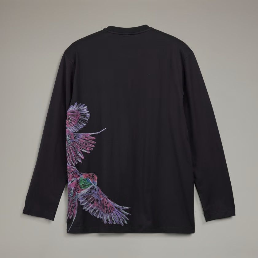 Y-3 Y-3 ADIDAS GRAPHIC LONG SLEEVE TEE Size US XL / EU 56 / 4 - 2 Thumbnail