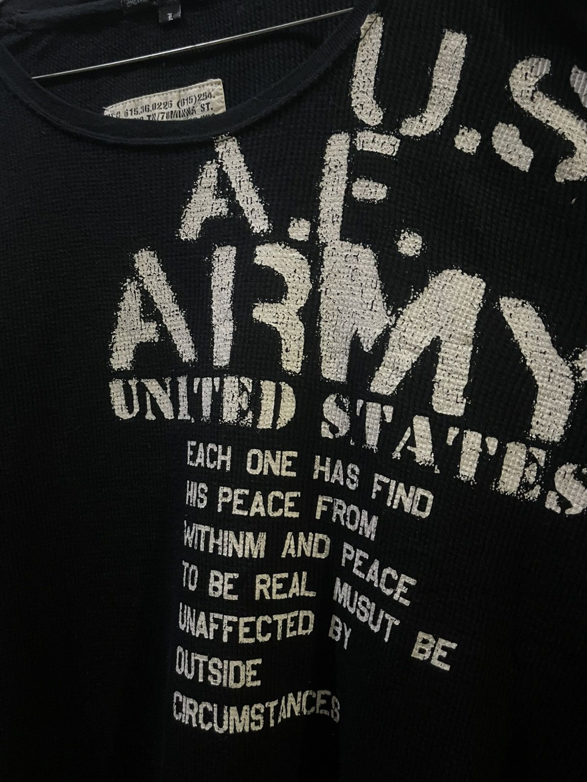 If Six Was Nine Y2K Bullet Noise Tshirt Vtg ifsixwasnine in the attic style Size US L / EU 52-54 / 3 - 10 Thumbnail