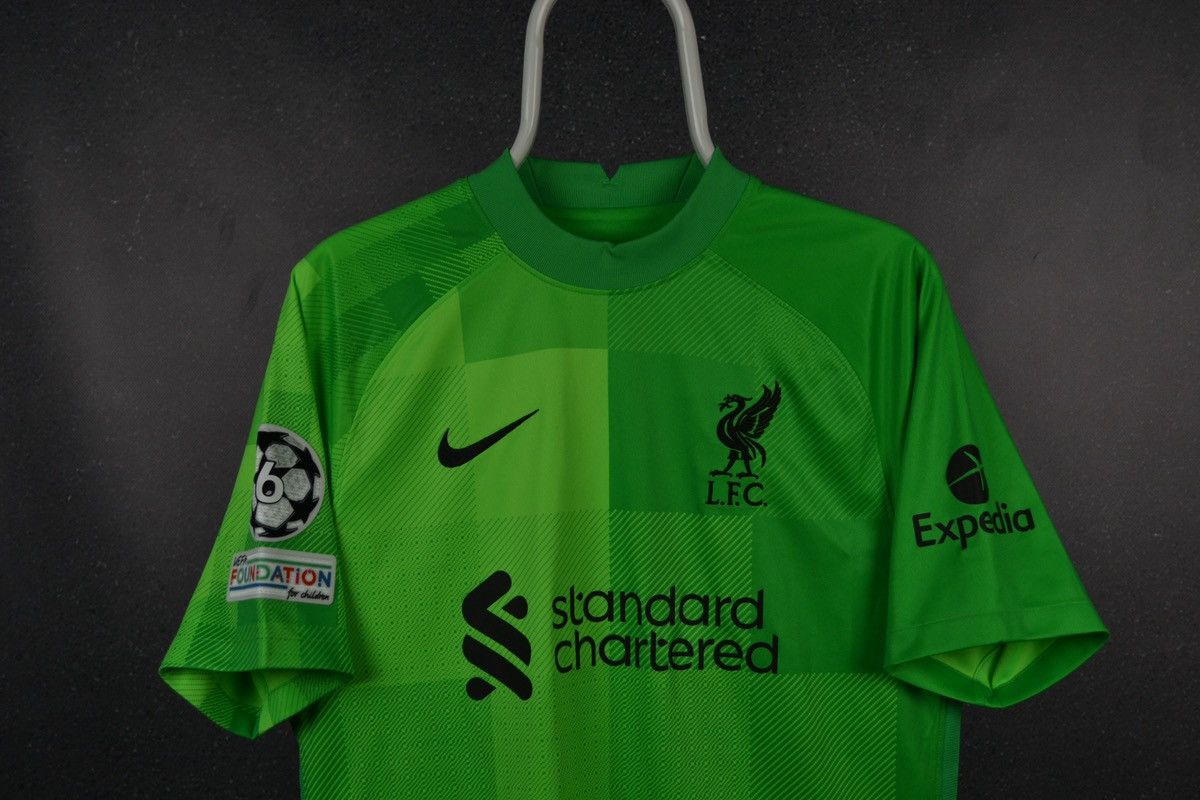 Nike Liverpool Goalkeeper Football Shirt Nike Soccer Jersey #1 Size US M / EU 48-50 / 2 - 3 Thumbnail