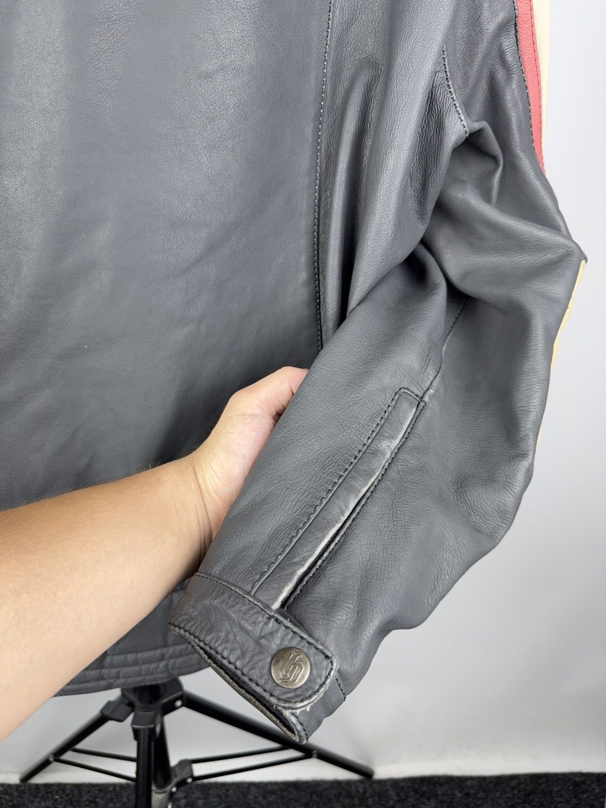 Harley Davidson Vintage 90s Retro HELD Leather Jacket Biker Moto Size US S / EU 44-46 / 1 - 19 Thumbnail