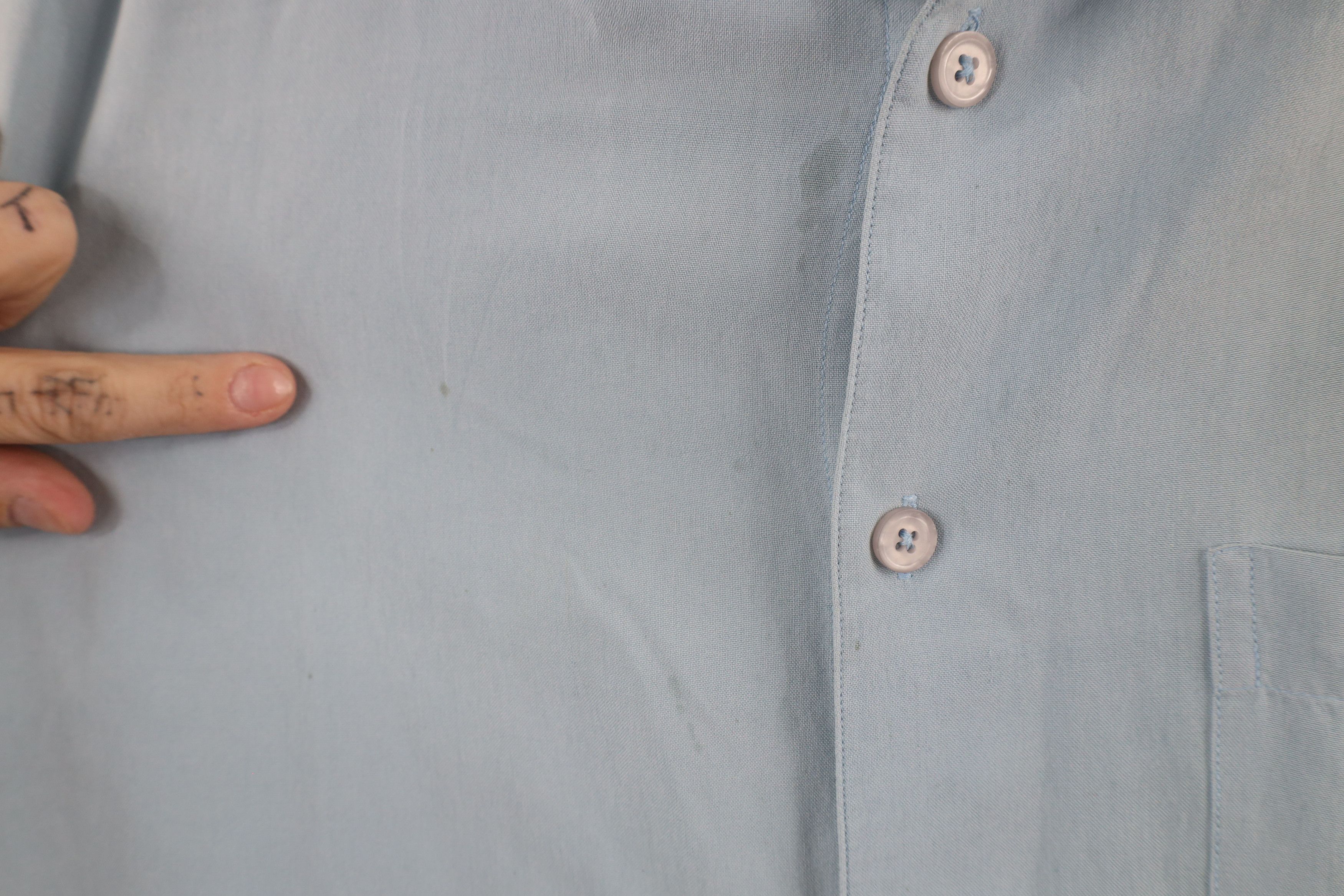 Vintage Vintage 90s Streetwear Short Sleeve Button Shirt Carolina Size US M / EU 48-50 / 2 - 5 Thumbnail