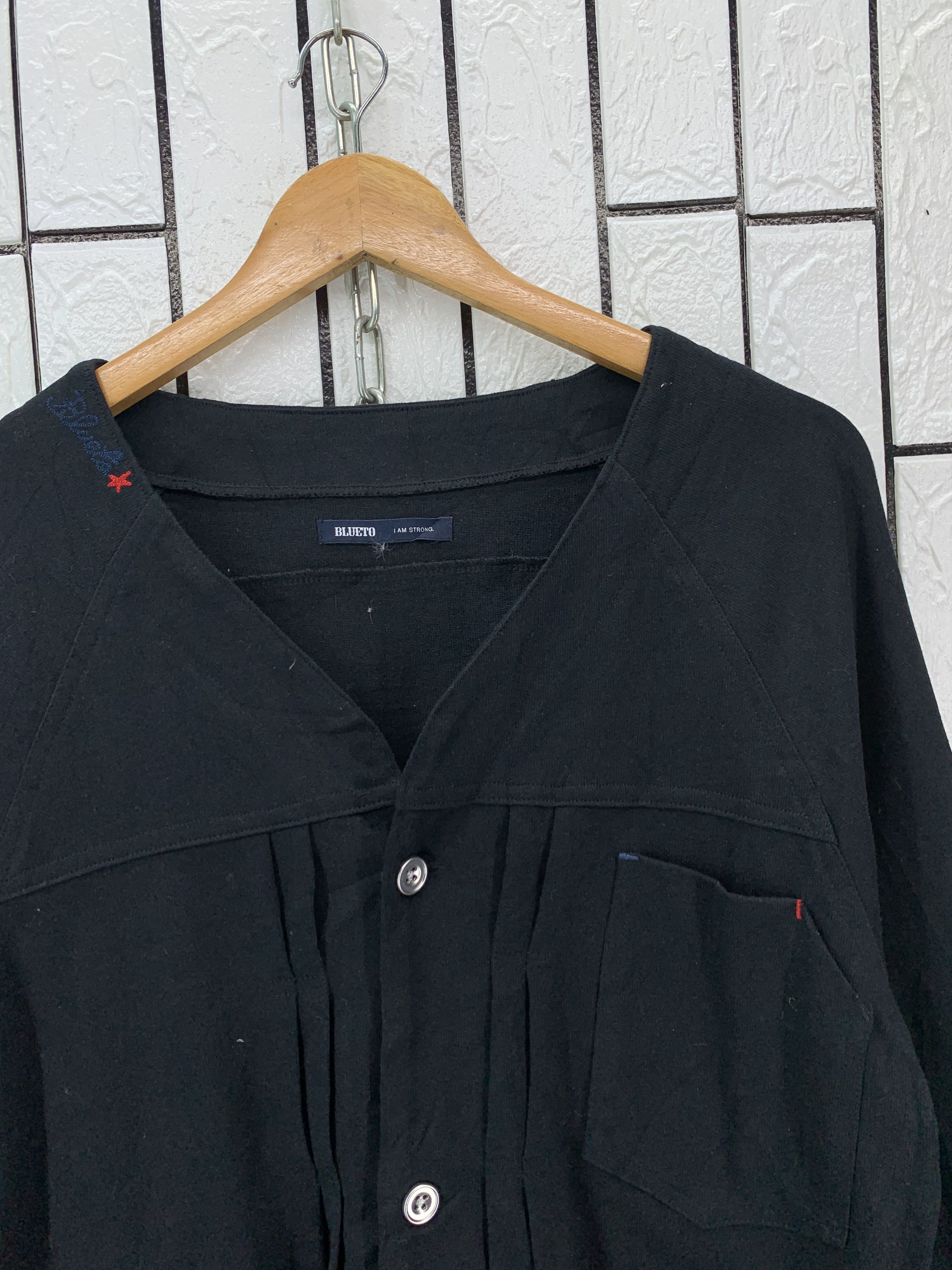 Japanese Brand Blueto I M Strong button Jacket sweat Size US M / EU 48-50 / 2 - 3 Thumbnail