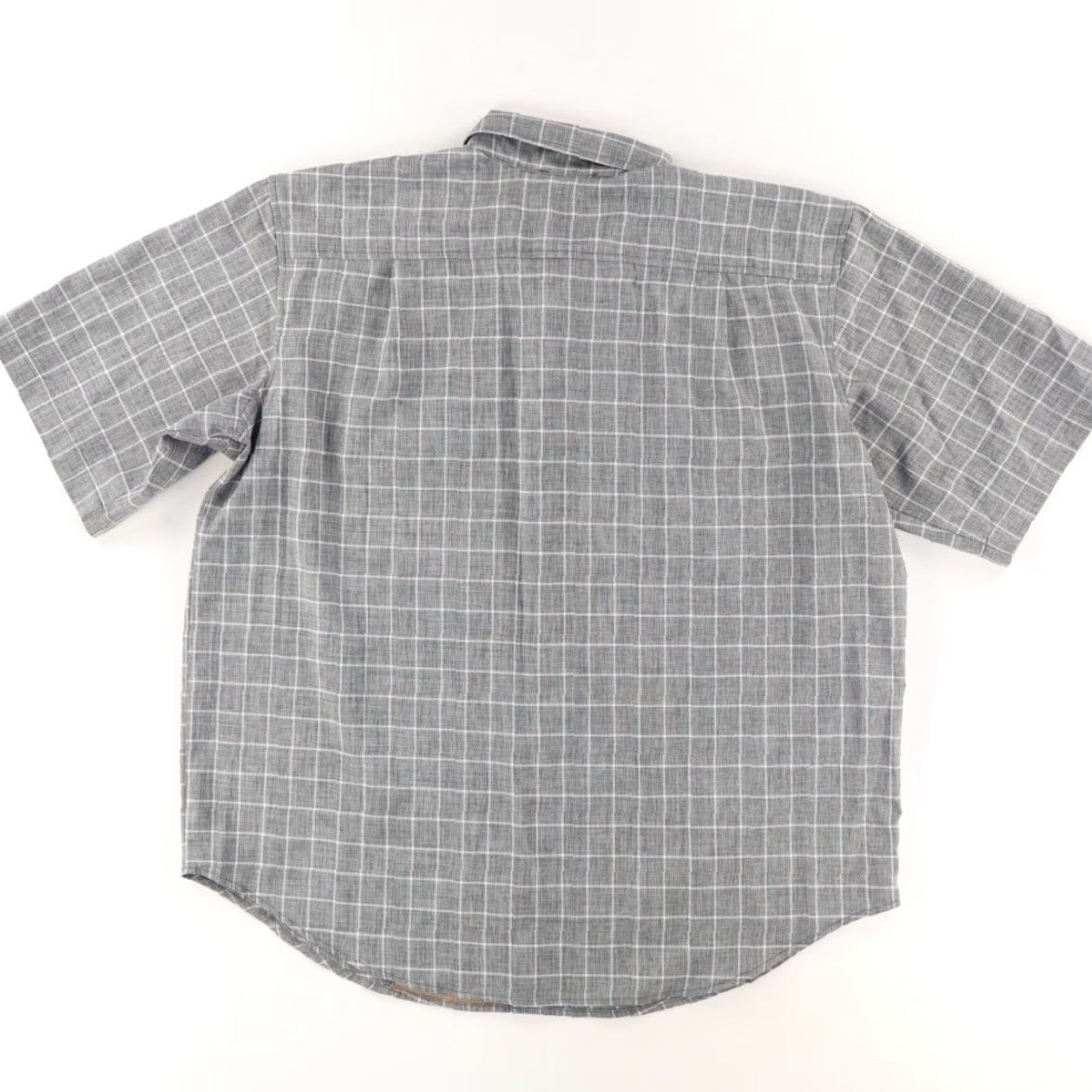 Orvis Orvis Shirt Polyester Plaid Button Up Gray Men 2XL Size US XXL / EU 58 / 5 - 4 Thumbnail