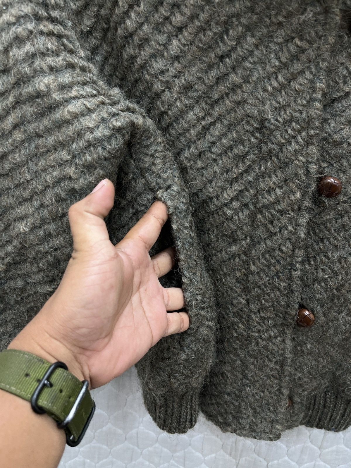 Burberry 🔥🔥🔥STEALS VTG BURBERRYS BOMBER WOOL JACKET Size S / US 4 / IT 40 - 12 Thumbnail