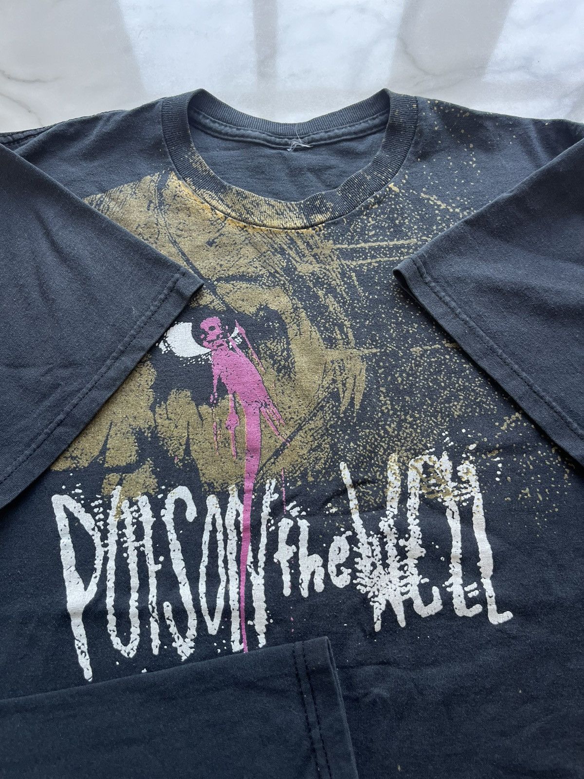 Band Tees × Vintage Vintage POISON The WELL band Tshirt / FERRET MUSIC Size US M / EU 48-50 / 2 - 7 Thumbnail