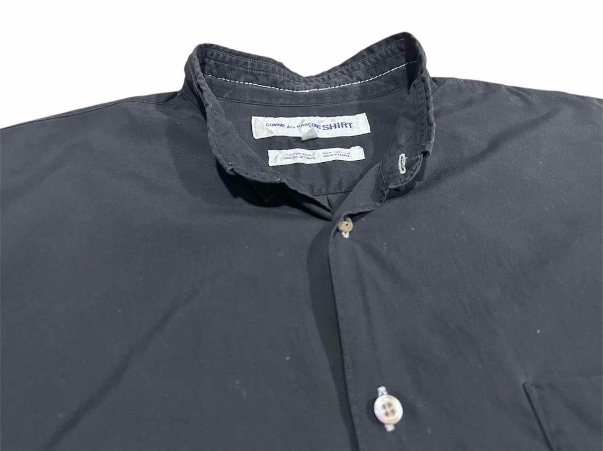 Comme des Garcons Black × Comme des Garcons Homme × Comme des Garcons SHIRT 🔥Archived Comme Des Garcons Shirt Mandarin Collar Ls Size US XL / EU 56 / 4 - 4 Thumbnail