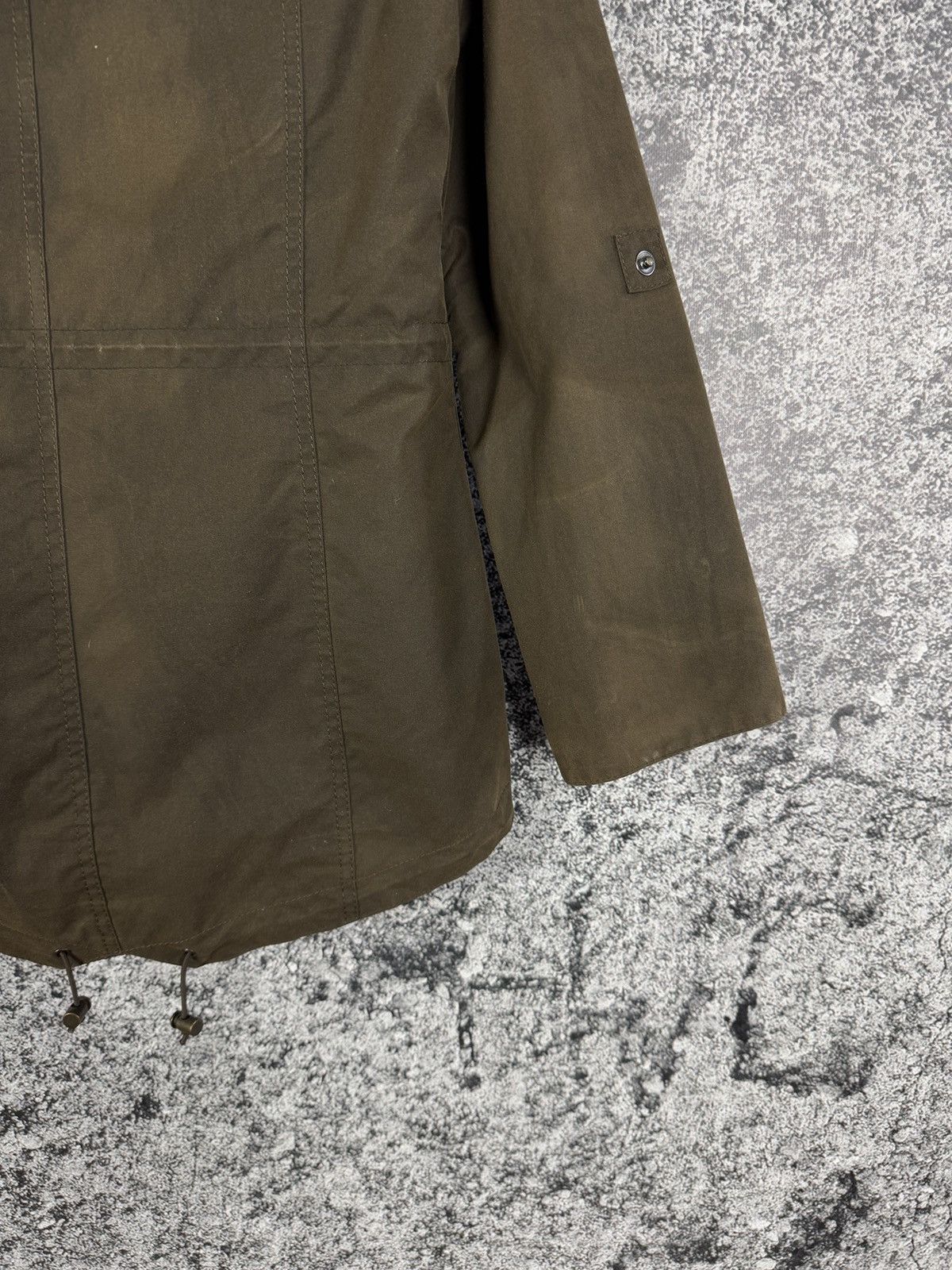 Barbour Barbour Winter Force Parka Wax Jacket Waxed Cotton Size UK 8 Size S / US 4 / IT 40 - 18 Thumbnail