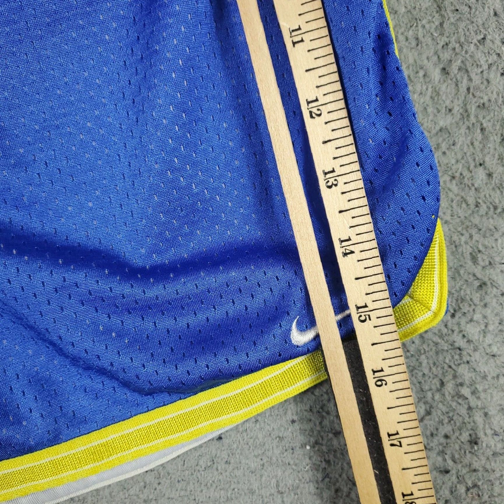Nike Nike Shorts Womens Medium Blue Swoosh Dri Fit Track Running Active Ladies Size 32" / US 10 / IT 46 - 6 Thumbnail