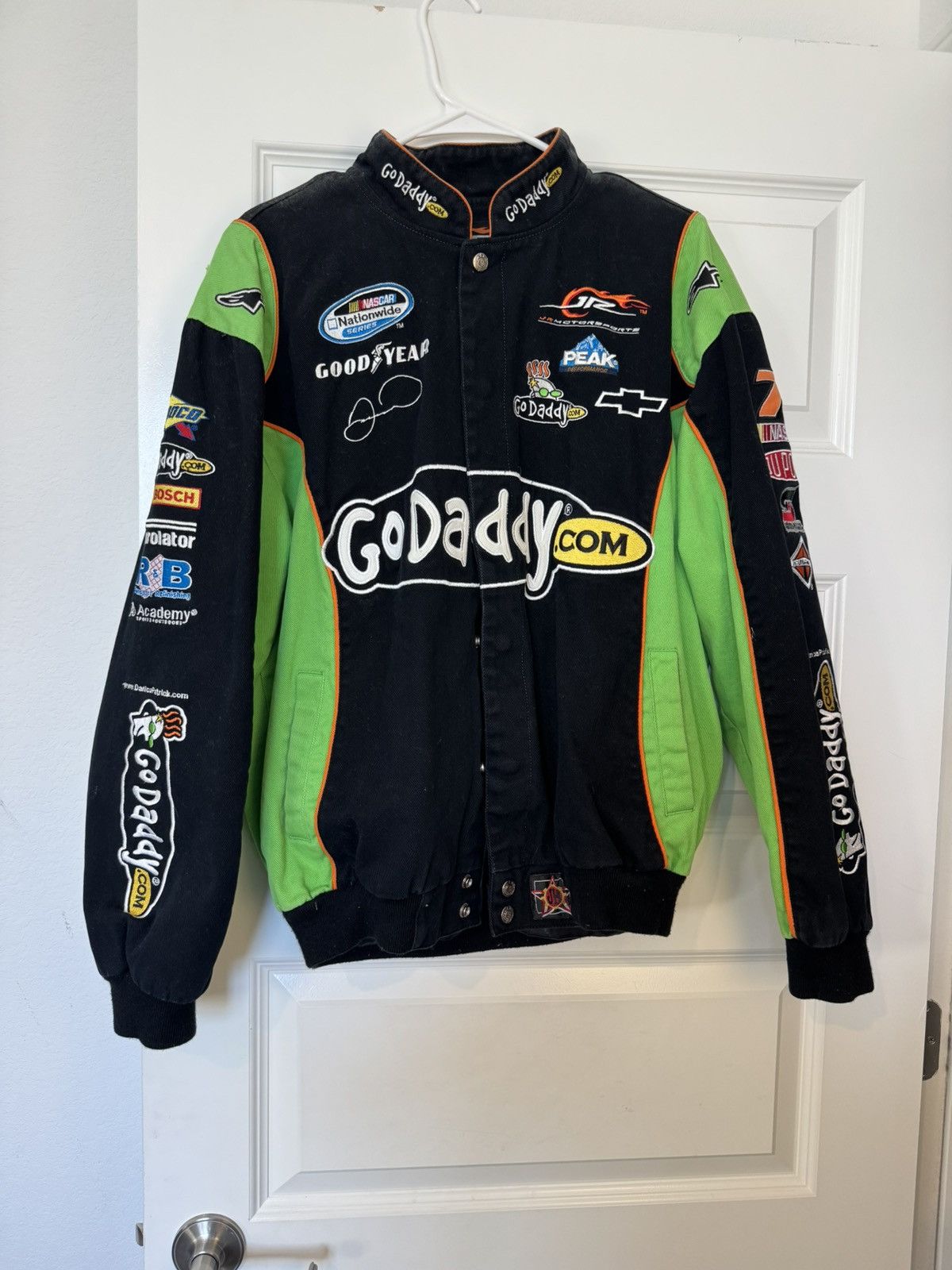 Vintage GoDaddy Danica Patrick Jacket Size US M / EU 48-50 / 2 - 1 Thumbnail