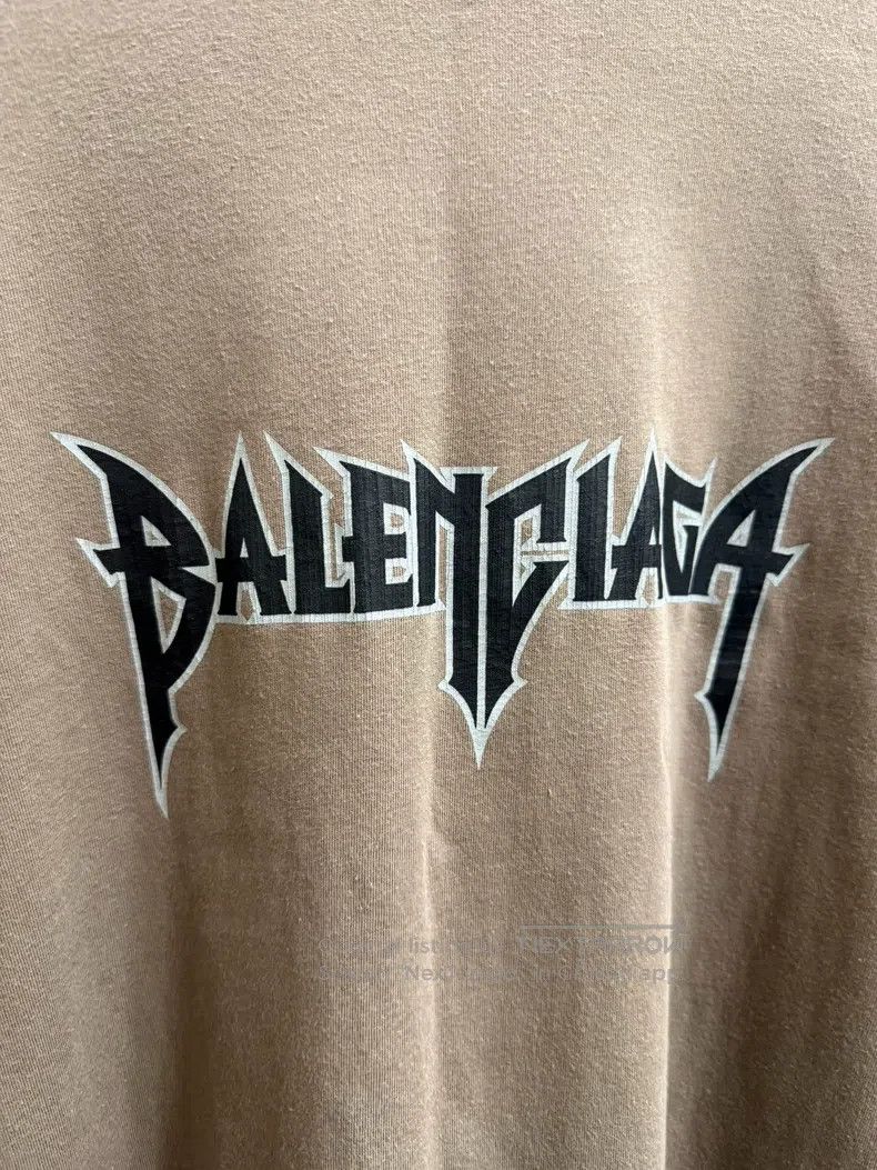 Balenciaga Balenciaga Lightning Band Short Sleeve T-Shirt Size US L / EU 52-54 / 3 - 2 Thumbnail