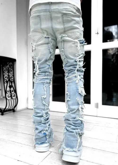 Japanese Brand Hikaru x Inoue #25 Streetwise Stretch Pants Jeans Size US 38 / EU 54 - 2 Thumbnail