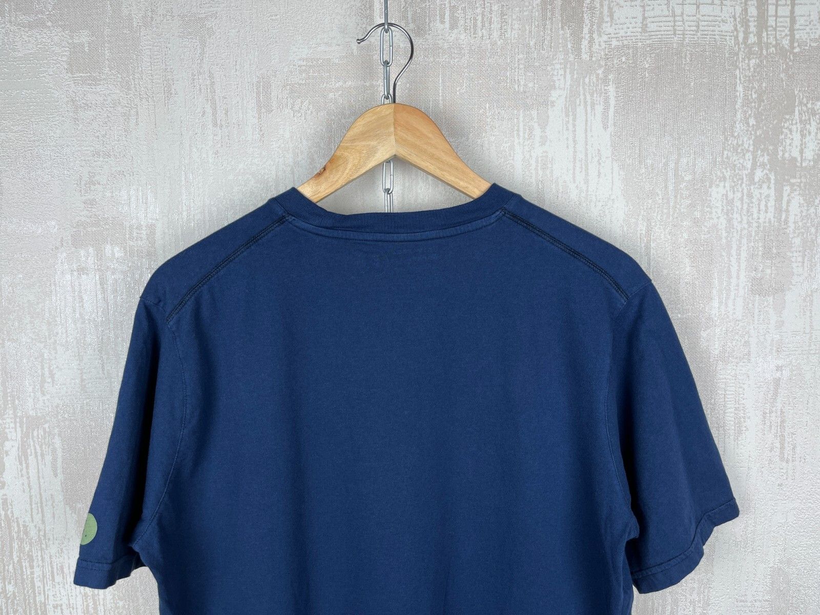 Universal Works Universal Works Print Pocket Men's T-shirt Size L Navy Blue Size US L / EU 52-54 / 3 - 16 Thumbnail