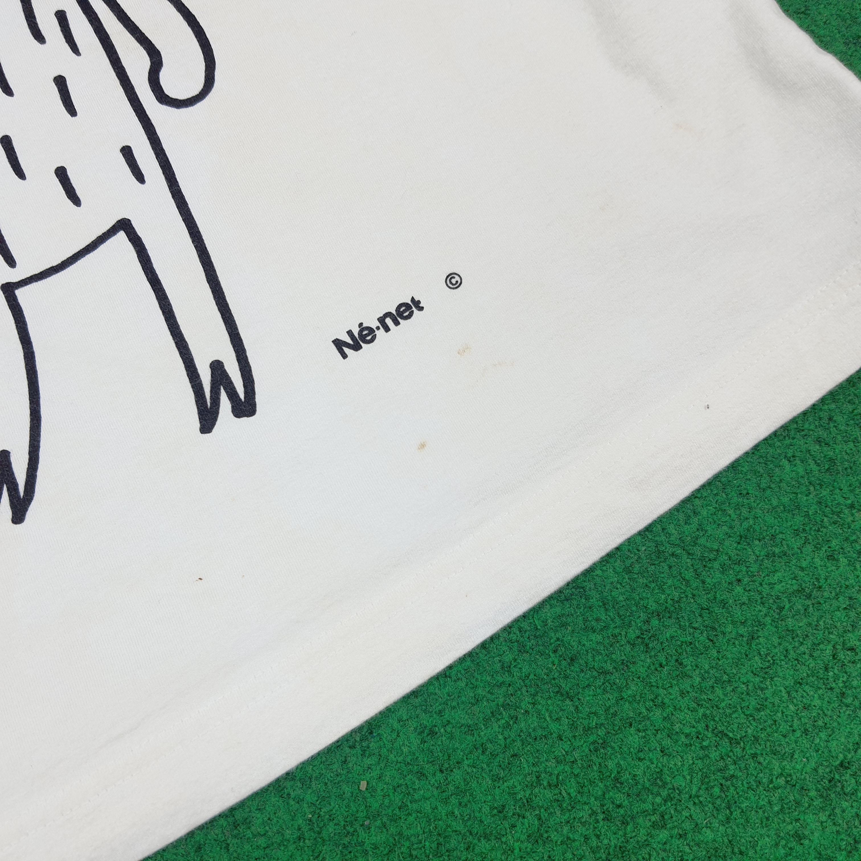 Ne-Net Vintage Ne-Net by Issey Miyake Japan Graphic Tshirt C294N4 Size US XS / EU 42 / 0 - 7 Thumbnail