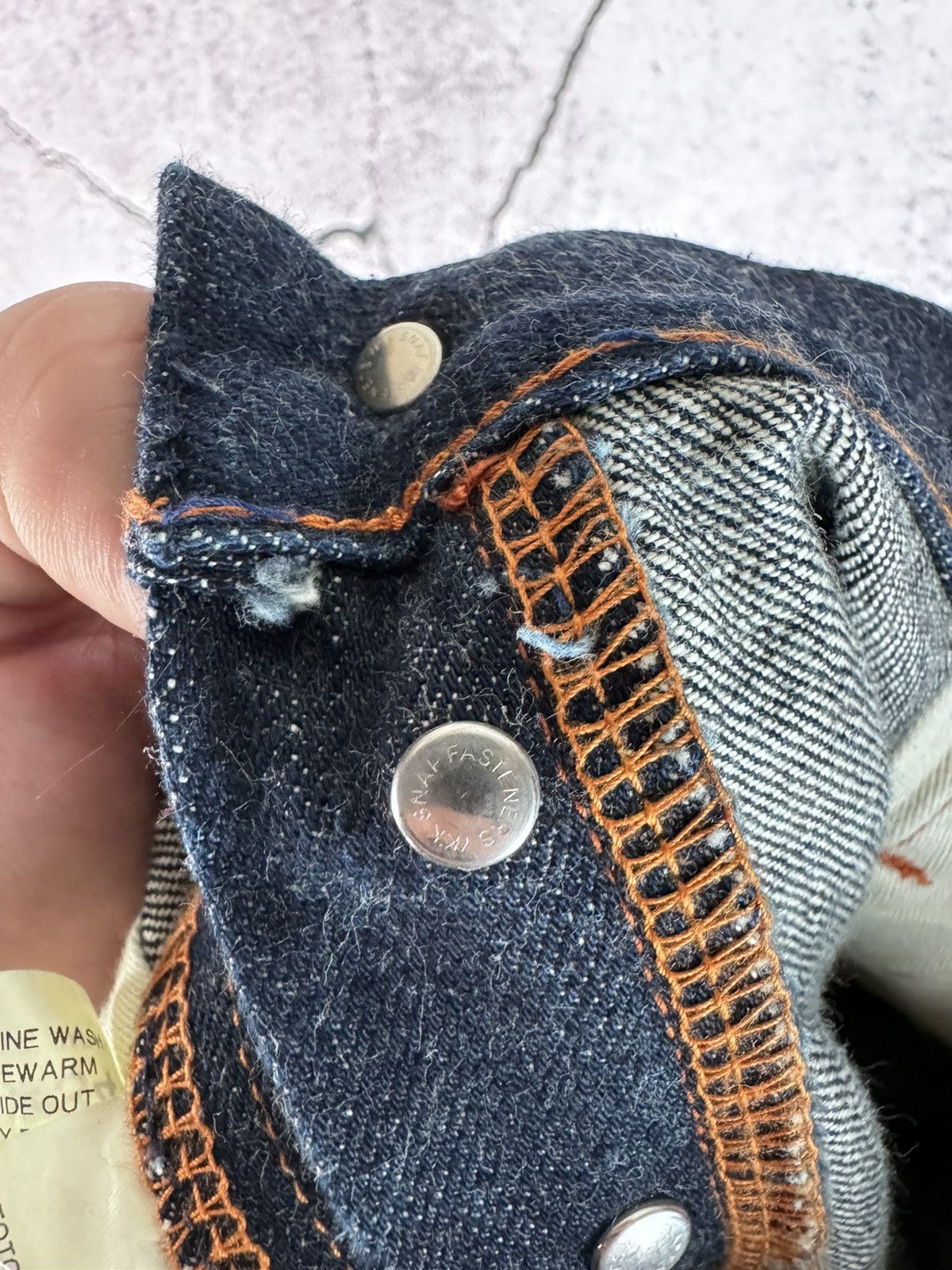 Hiroshi Kato Kato Pen Slim 32x34 Stretch Japanese Selvedge Jeans Size US 34 / EU 50 - 7 Thumbnail