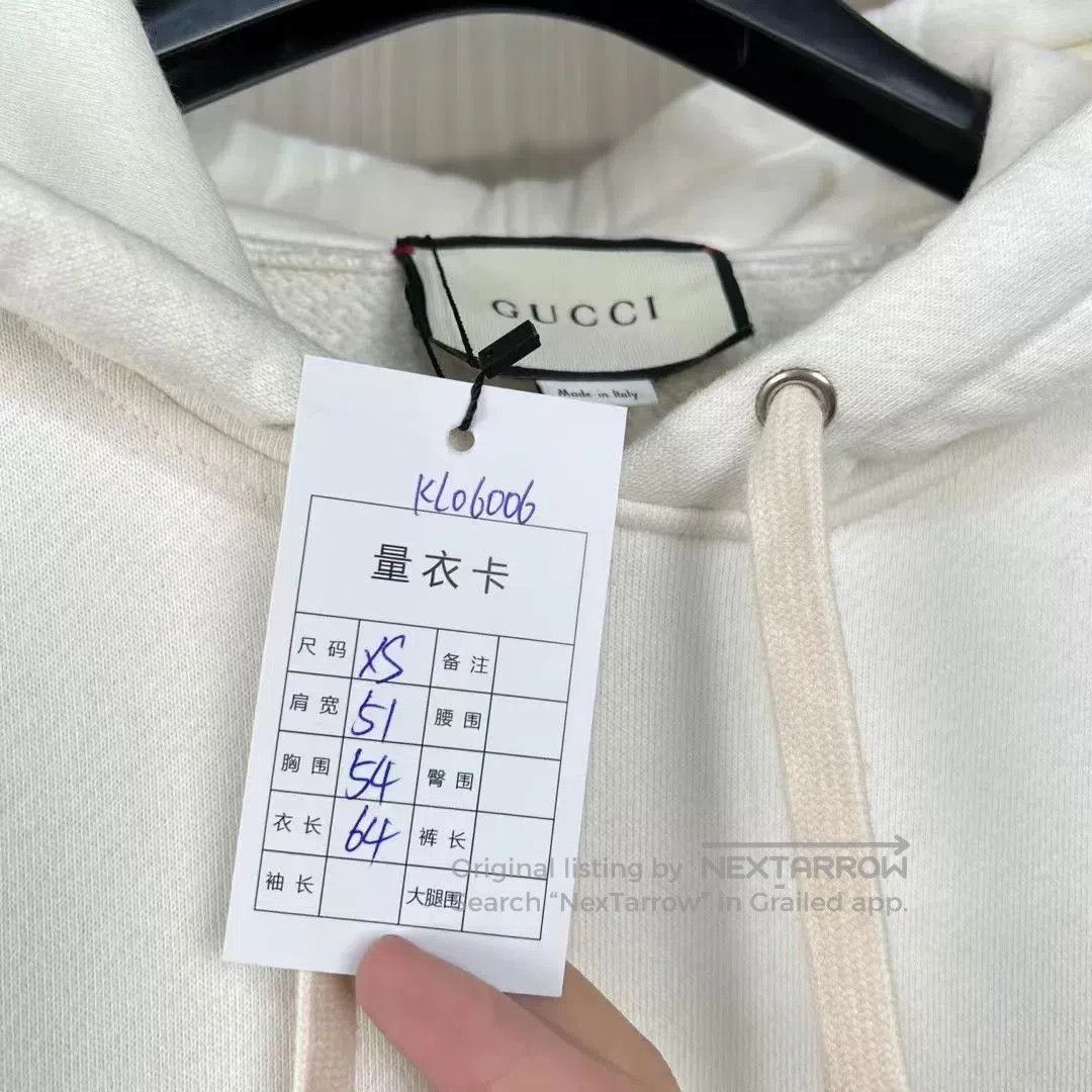 Gucci gucci embroidered giraffe hooded sweatshirt. Size XS / US 0-2 / IT 36-38 - 7 Thumbnail