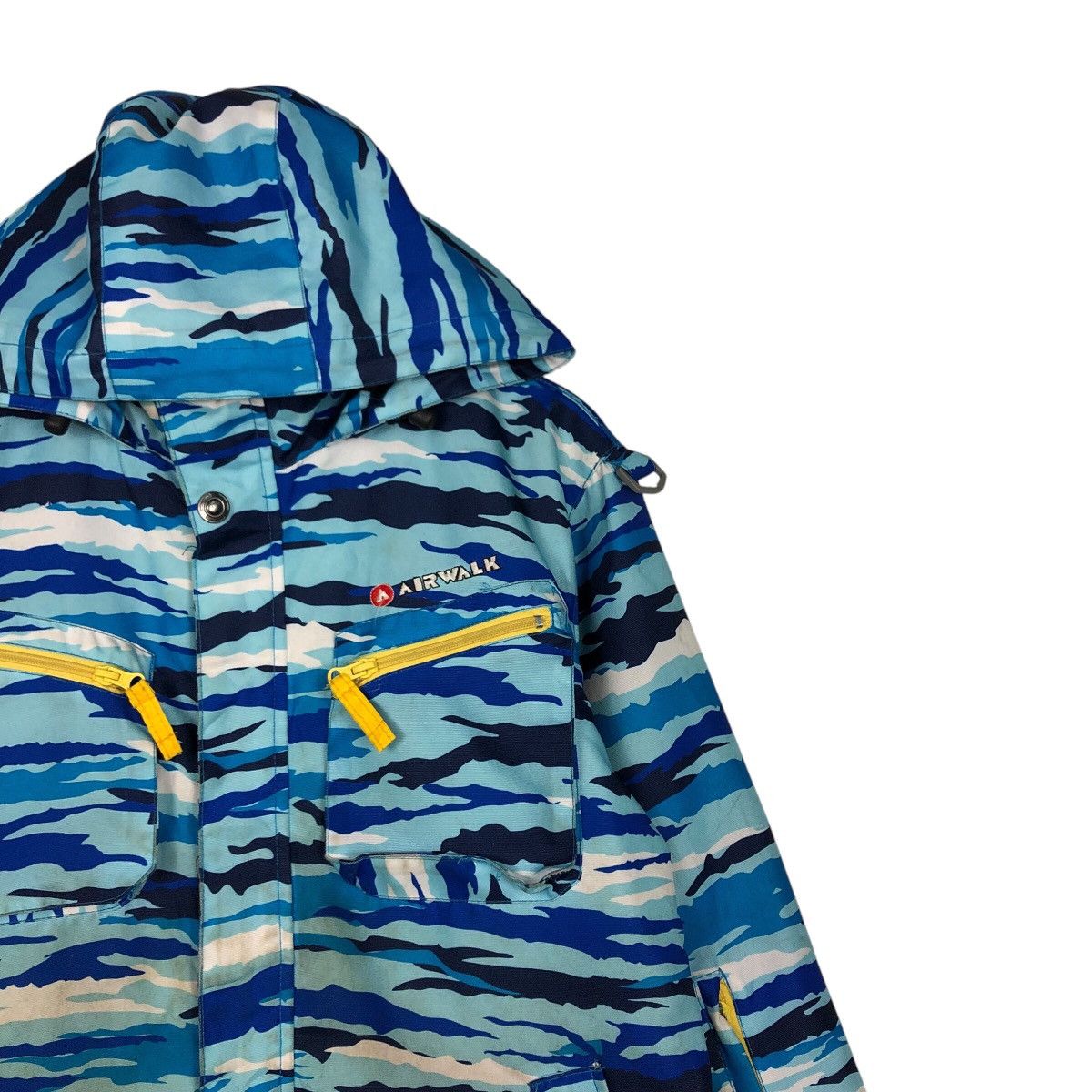 Japanese Brand 📌Vintage Ski Jacket Camouflage Airwalk Multi Pocket Size US S / EU 44-46 / 1 - 7 Thumbnail