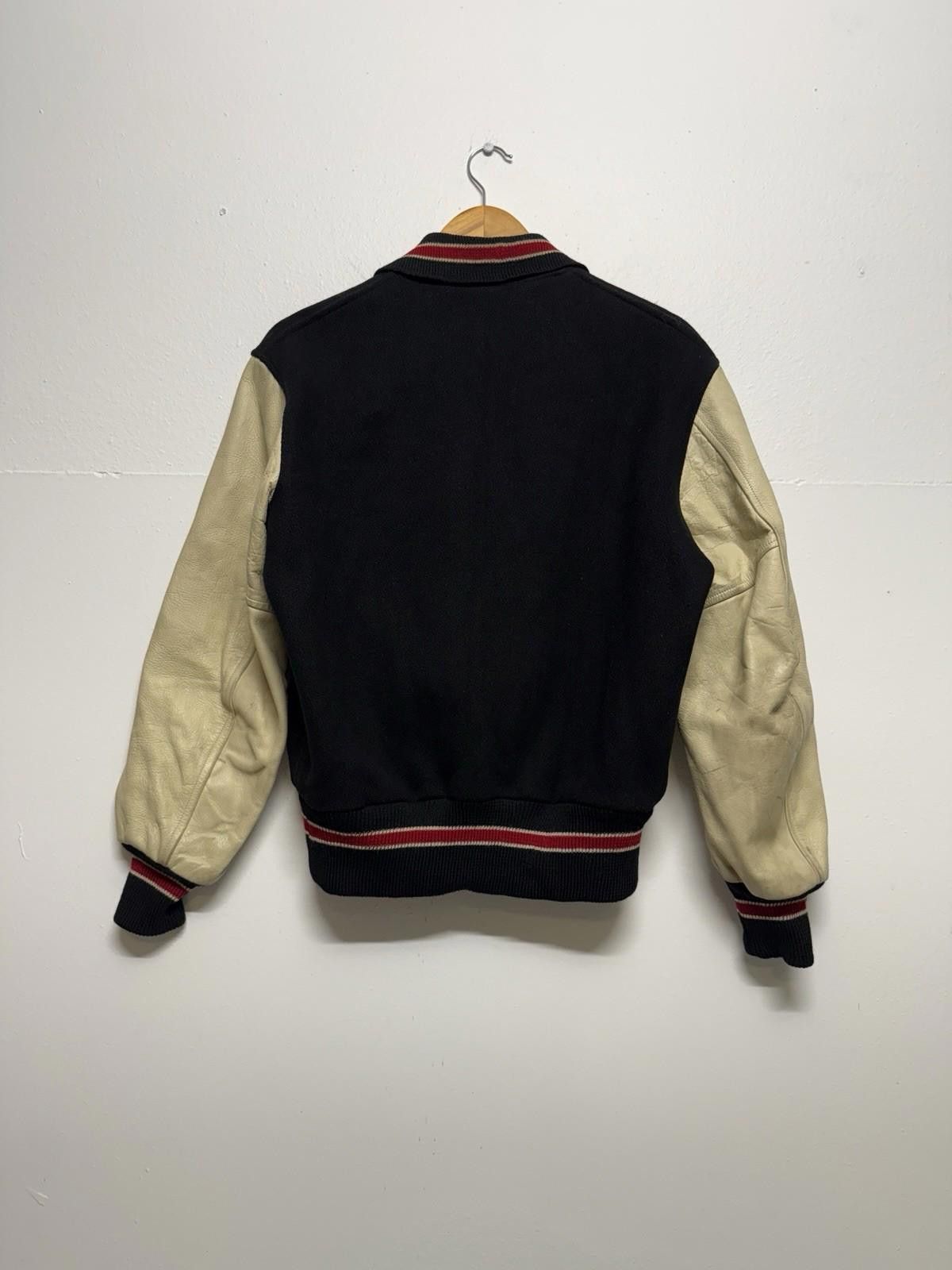 Other 1950s Flying Goose Leather & Wool Letterman Jacket Large Size US L / EU 52-54 / 3 - 2 Thumbnail