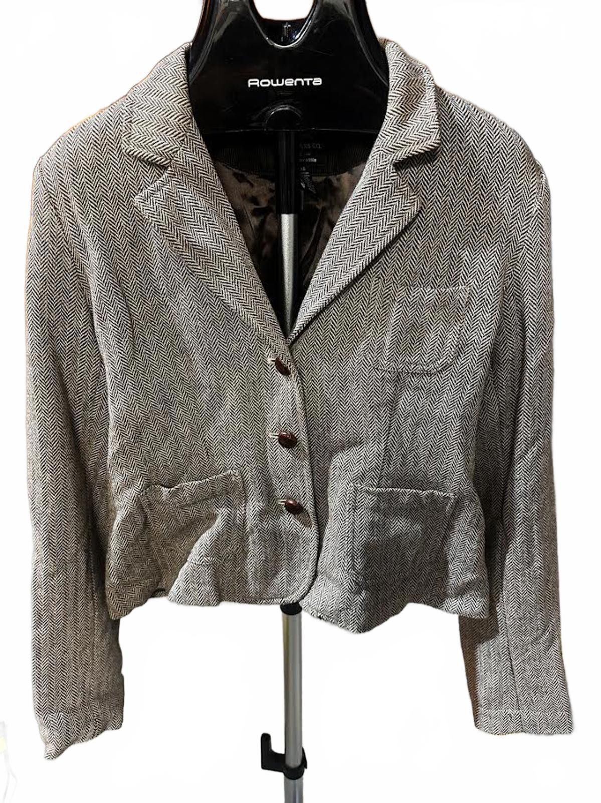 Other Polo Jeans Co Ralph Lauren Herringbone Tweed Jacket Size L / US 10 / IT 46 - 1 Thumbnail