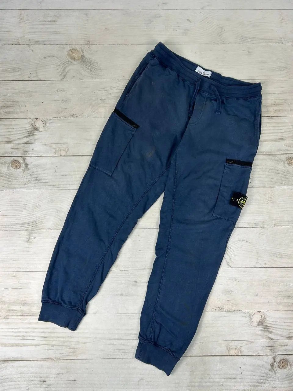 Stone Island Stone Island 2017 Navy Cargo Joggers Sweatpants Size US 34 / EU 50 - 1 Thumbnail