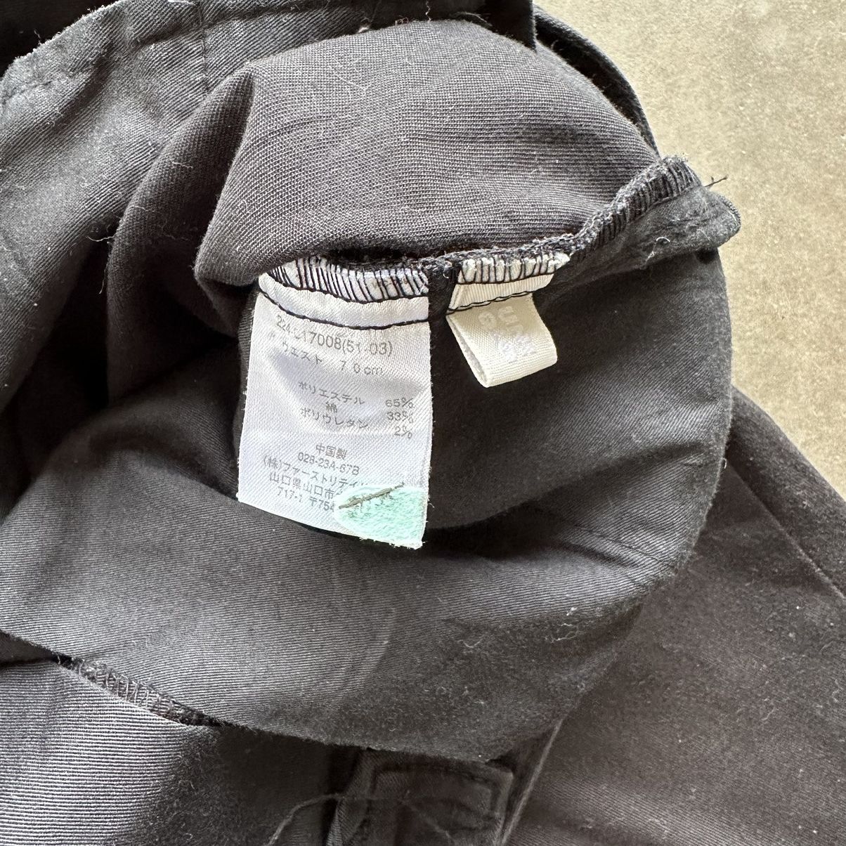 Japanese Brand Vintage Uniqlo Japan Black Casual Trousers Pants Size US 28 / EU 44 - 6 Thumbnail