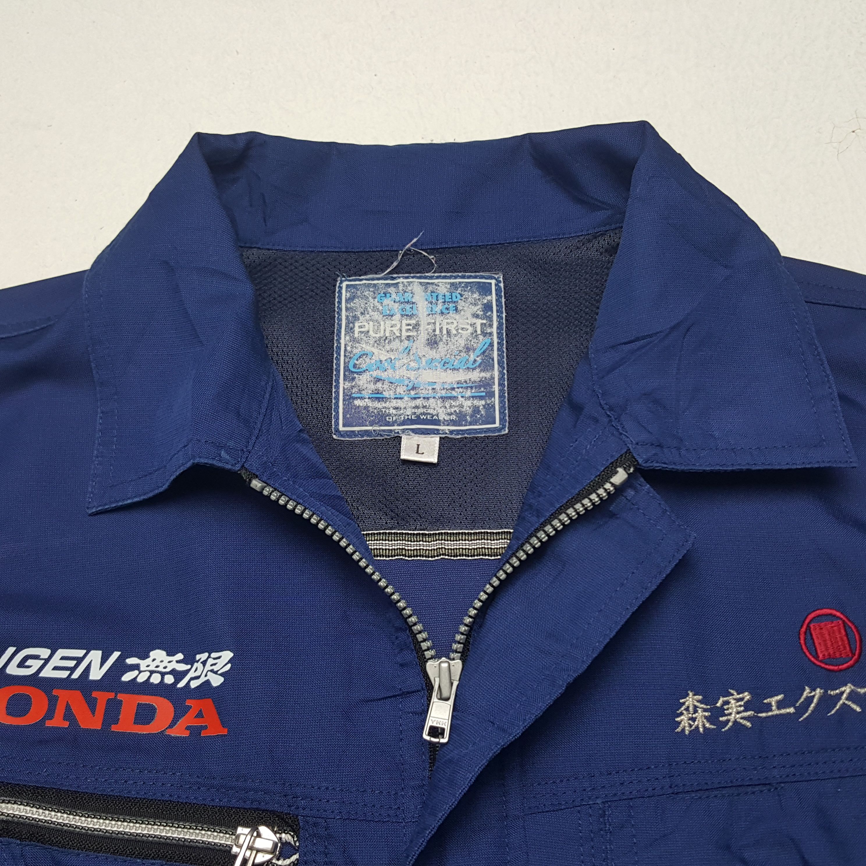 Honda × Vintage Vintage Mugen Honda Japanese Racing Team Custom Art Jacket Size US L / EU 52-54 / 3 - 5 Thumbnail
