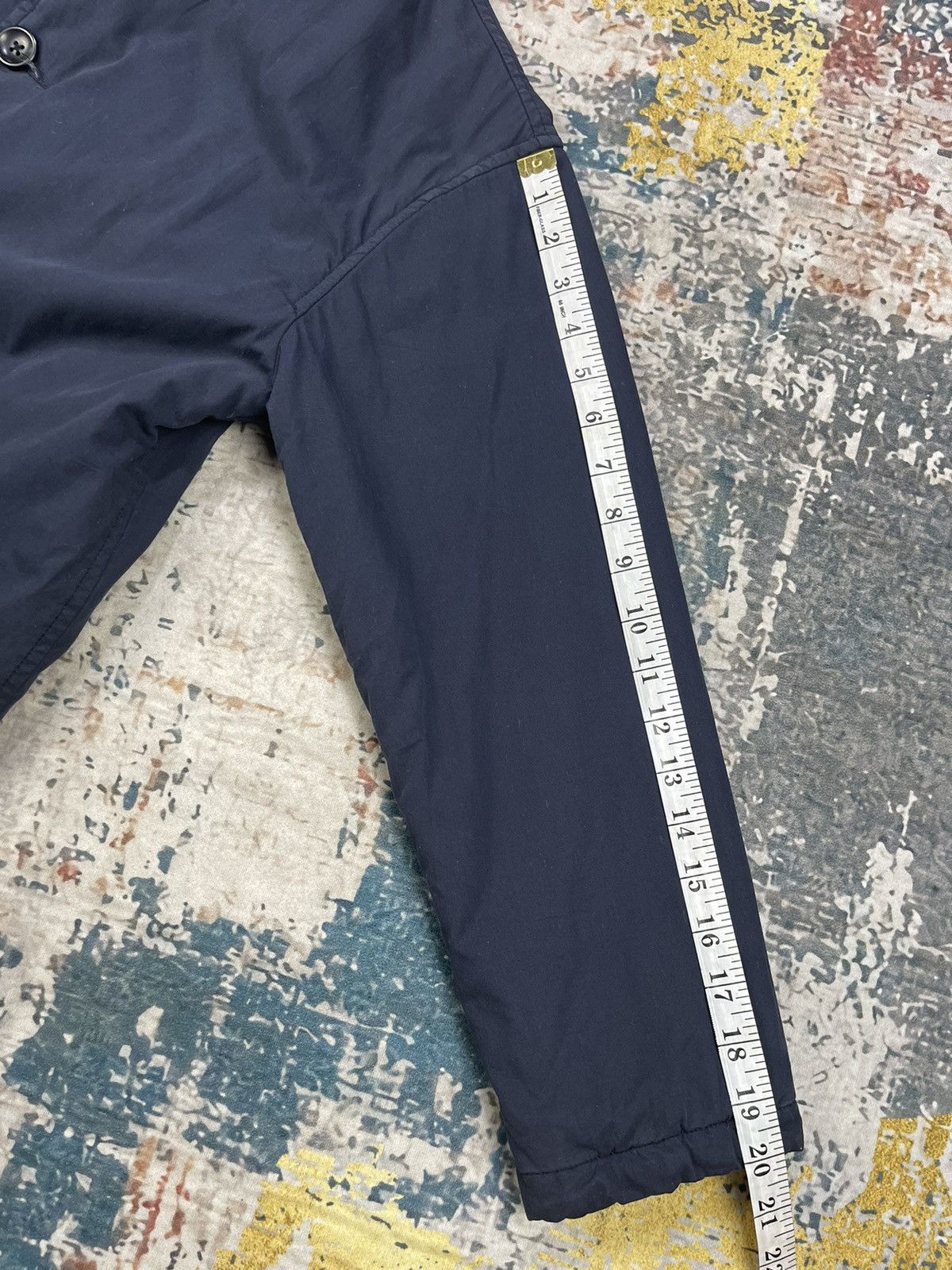 Japanese Brand Natural Laundry Navy Parka Coach Jacket Size US M / EU 48-50 / 2 - 8 Thumbnail