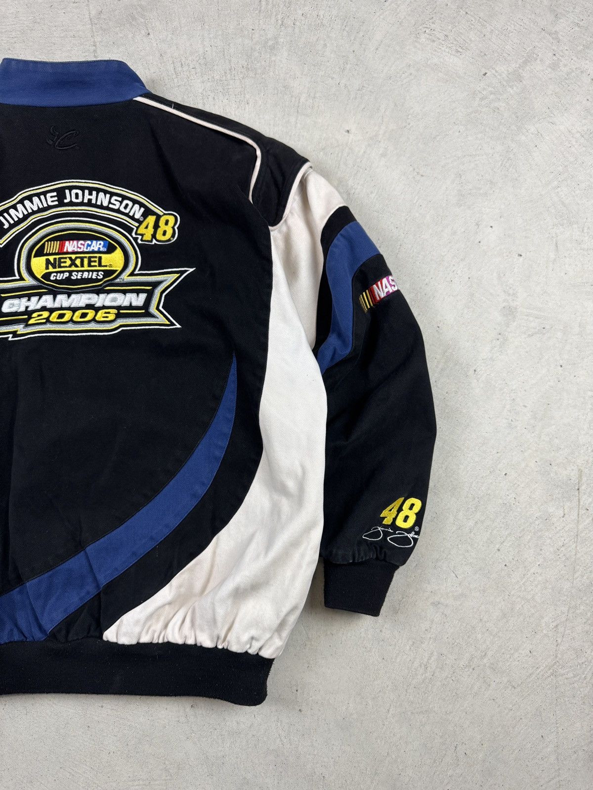 NASCAR 2000s Jimmy Johnson Racing Jacket Size US XL / EU 56 / 4 - 7 Thumbnail