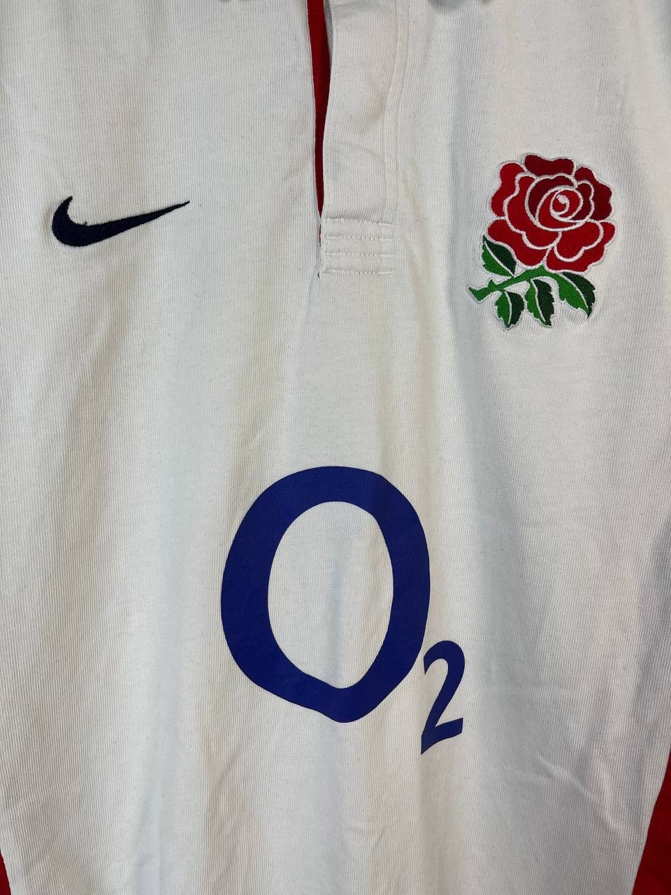 Nike England Rugby Union 2003/2005 Nike Home Long Sleeve Sz XL Size US XL / EU 56 / 4 - 2 Thumbnail