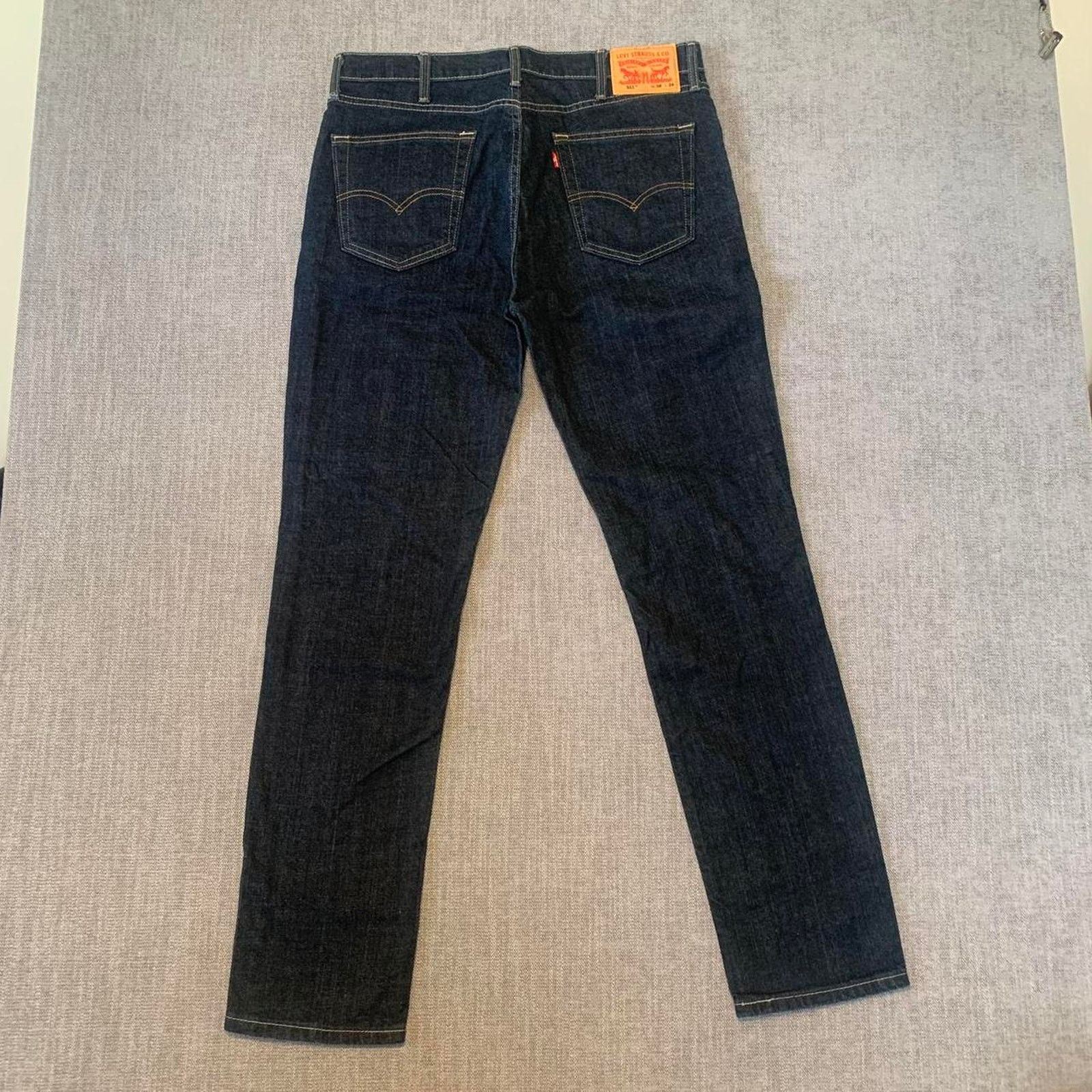 Levi's Levis 511 Dark Denim Jeans Size US 36 / EU 52 - 2 Thumbnail