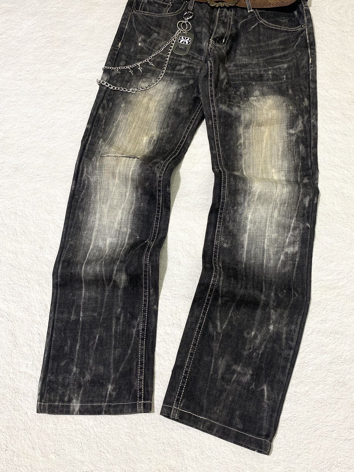 If Six Was Nine 🔥RARE🔥 Semantic Design 2000s Jeans Size US 30 / EU 46 - 3 Thumbnail