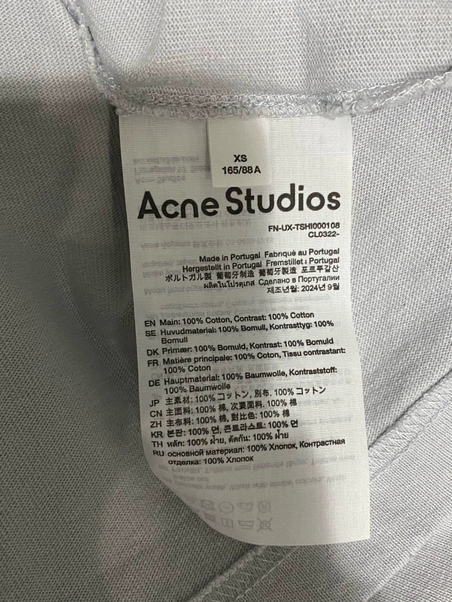 Acne Studios Acne Studios Distressed Layered Long Sleeve Top XS New Size XS / US 0-2 / IT 36-38 - 8 Thumbnail