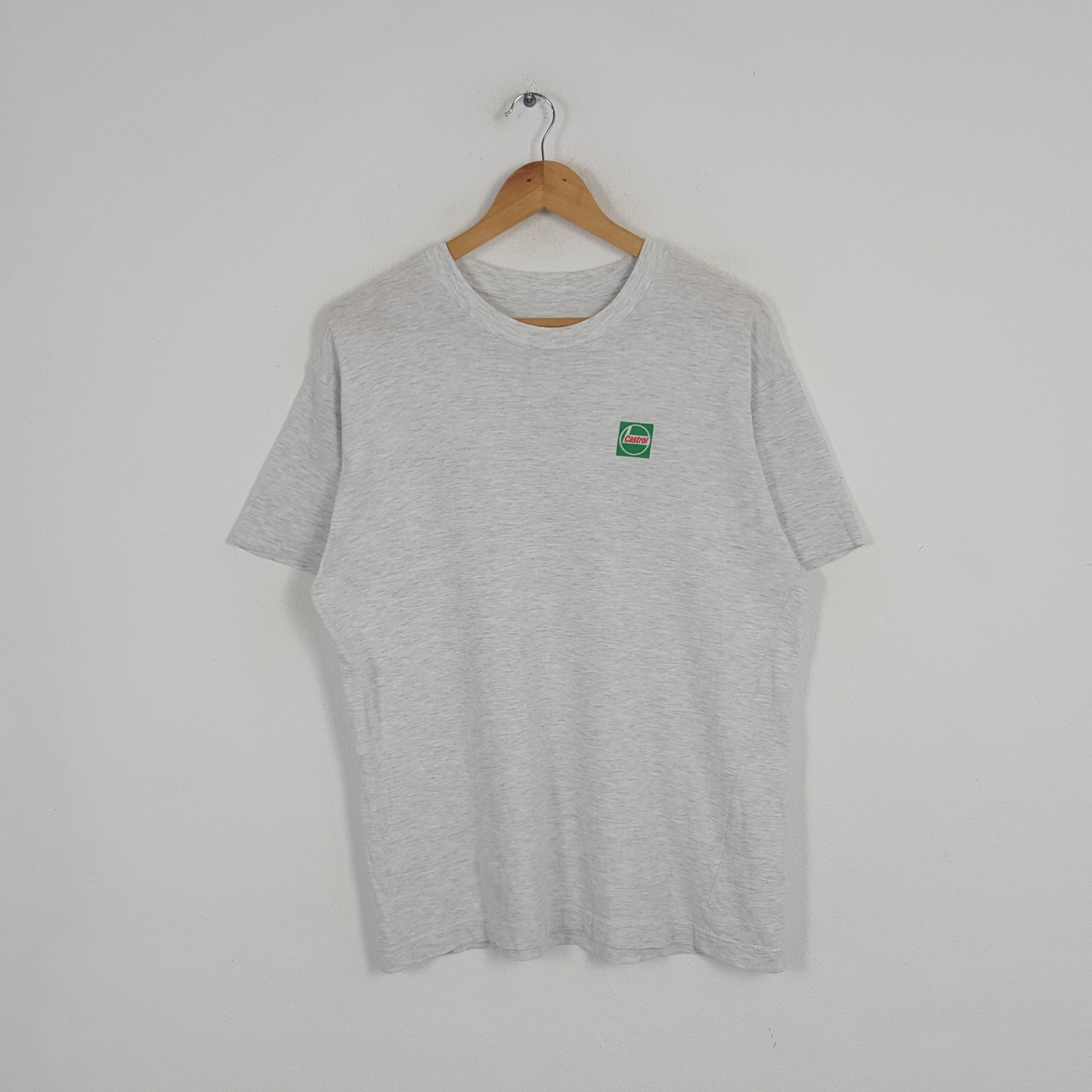 Japanese Brand × Petrol Industries × Vintage Vintage Castrol Racing Motorsports Team Tshirt Size US L / EU 52-54 / 3 - 3 Thumbnail