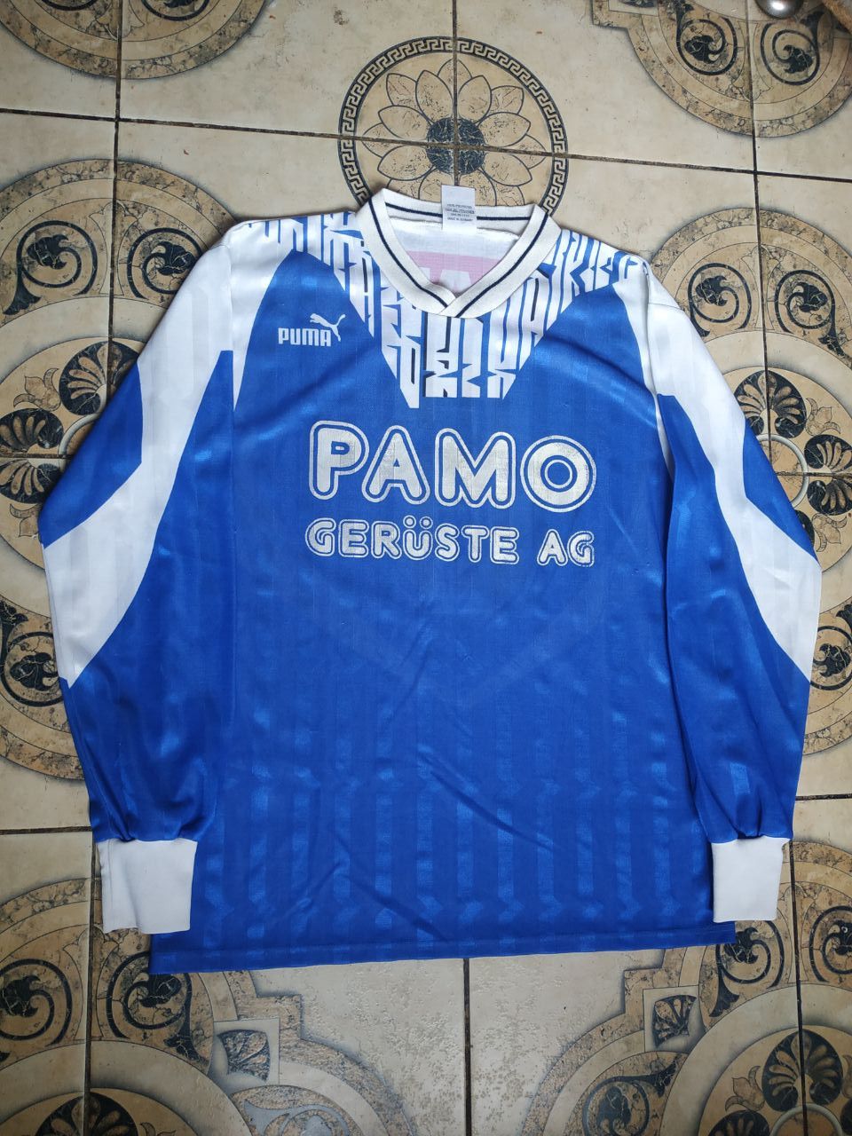 Puma Vintage 90s Puma Football Jersey Made in Germany L Size US L / EU 52-54 / 3 - 1 Thumbnail