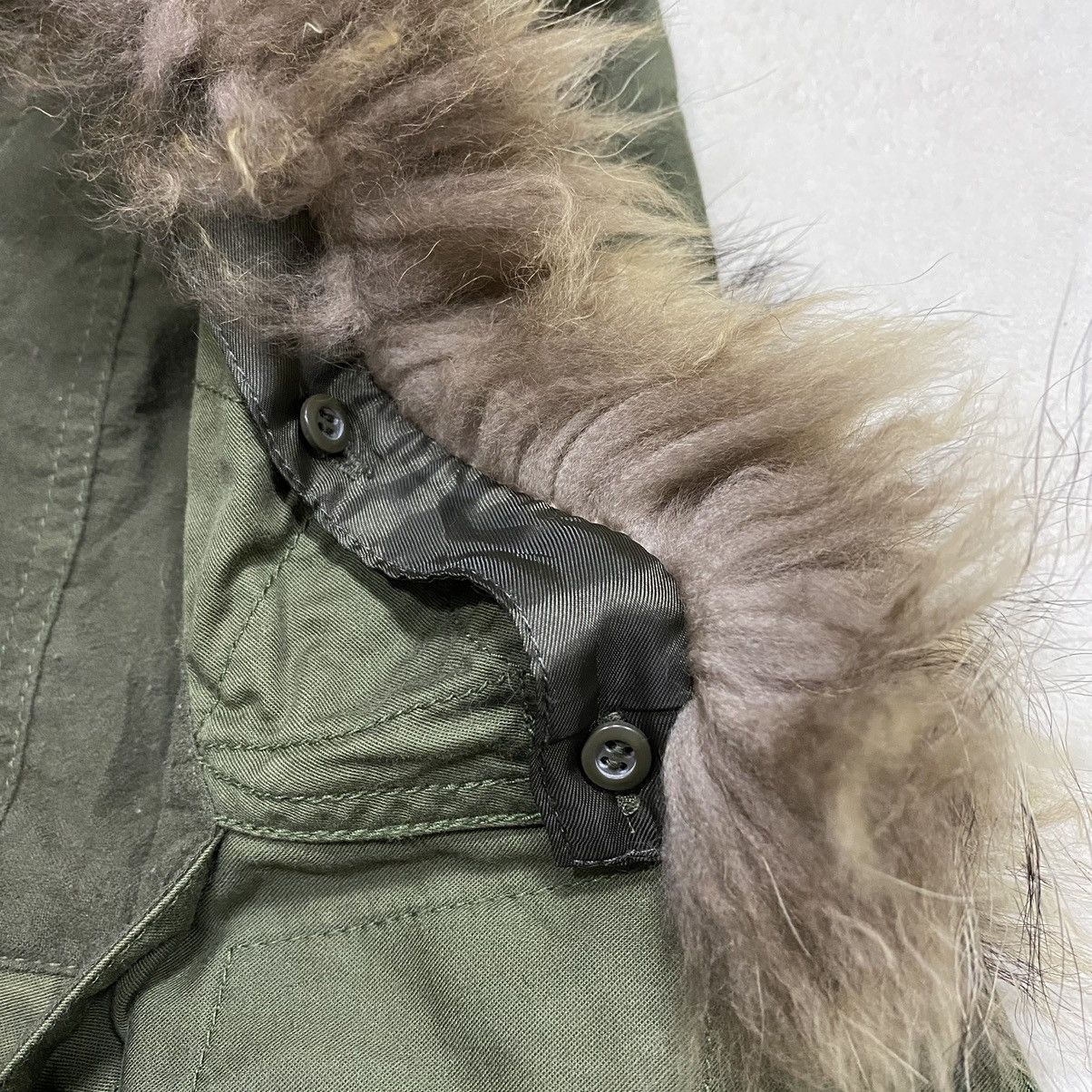 ADAM ET ROPE × Japanese Brand ADAM ET ROPE Racoon Fur Parka Jacket Size S / US 4 / IT 40 - 11 Thumbnail