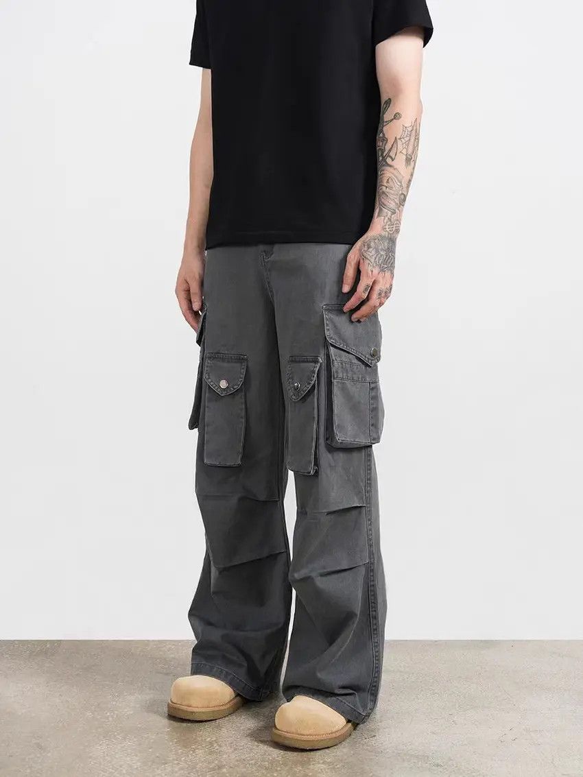Designer × Japanese Brand Vintage Hip Hop Street Loose Casual Pants Size US 32 / EU 48 - 1 Thumbnail