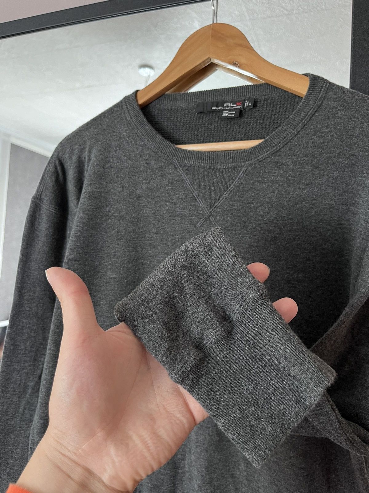 RLX Ralph Lauren RLX Ralph Lauren Sweatshirt Sweater Grey Size L Size US L / EU 52-54 / 3 - 3 Thumbnail