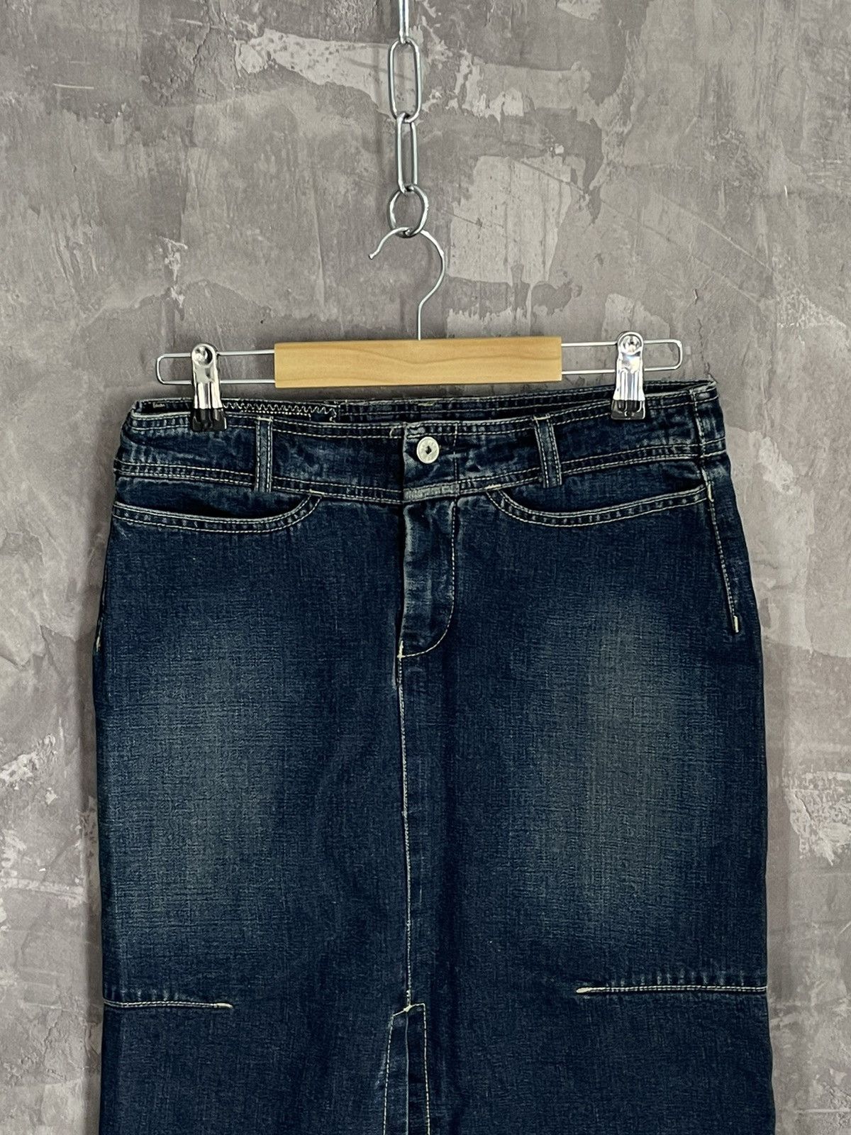 Marithe + Francois Girbaud Marithe Francois Girbaud Denim Y2K Skirt Size 26" / US 2 / IT 38 - 3 Thumbnail