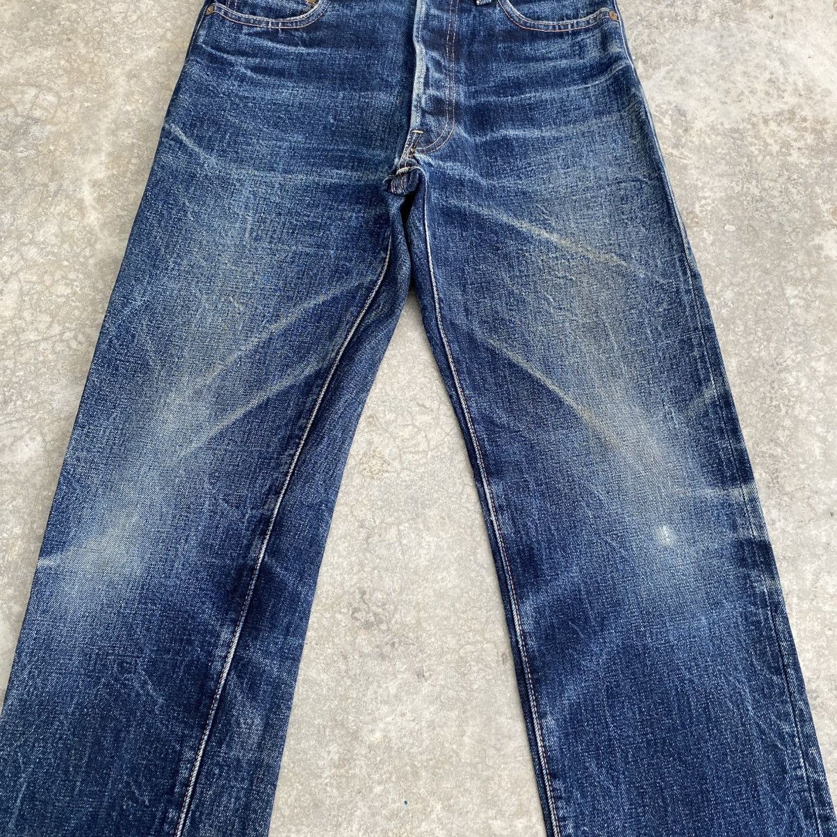 Denime Vintage 90’s Denime Japan Faded Blue Selvedge Jeans Size US 28 / EU 44 - 6 Thumbnail