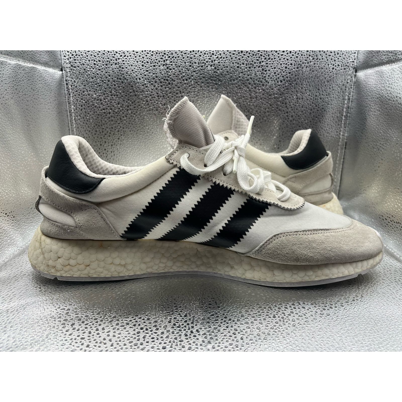 Adidas Adidas I-5923 Originals White Black Mens 13 Size US 13 / EU 46 - 3 Thumbnail