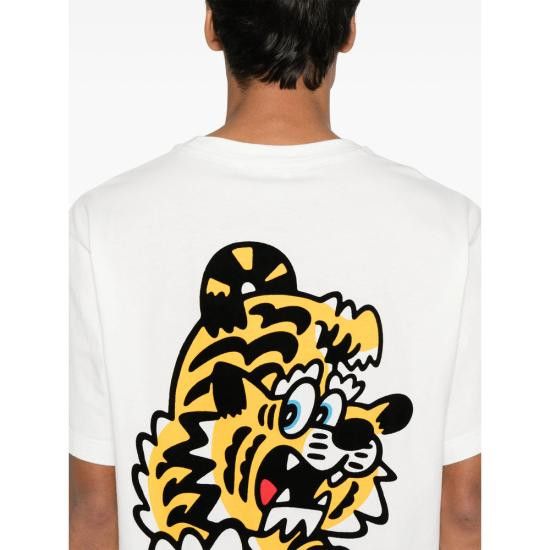 Kenzo KENZO Men T-Shirts FF55TS5474SG 02 WHITE Size US XL / EU 56 / 4 - 1 Thumbnail