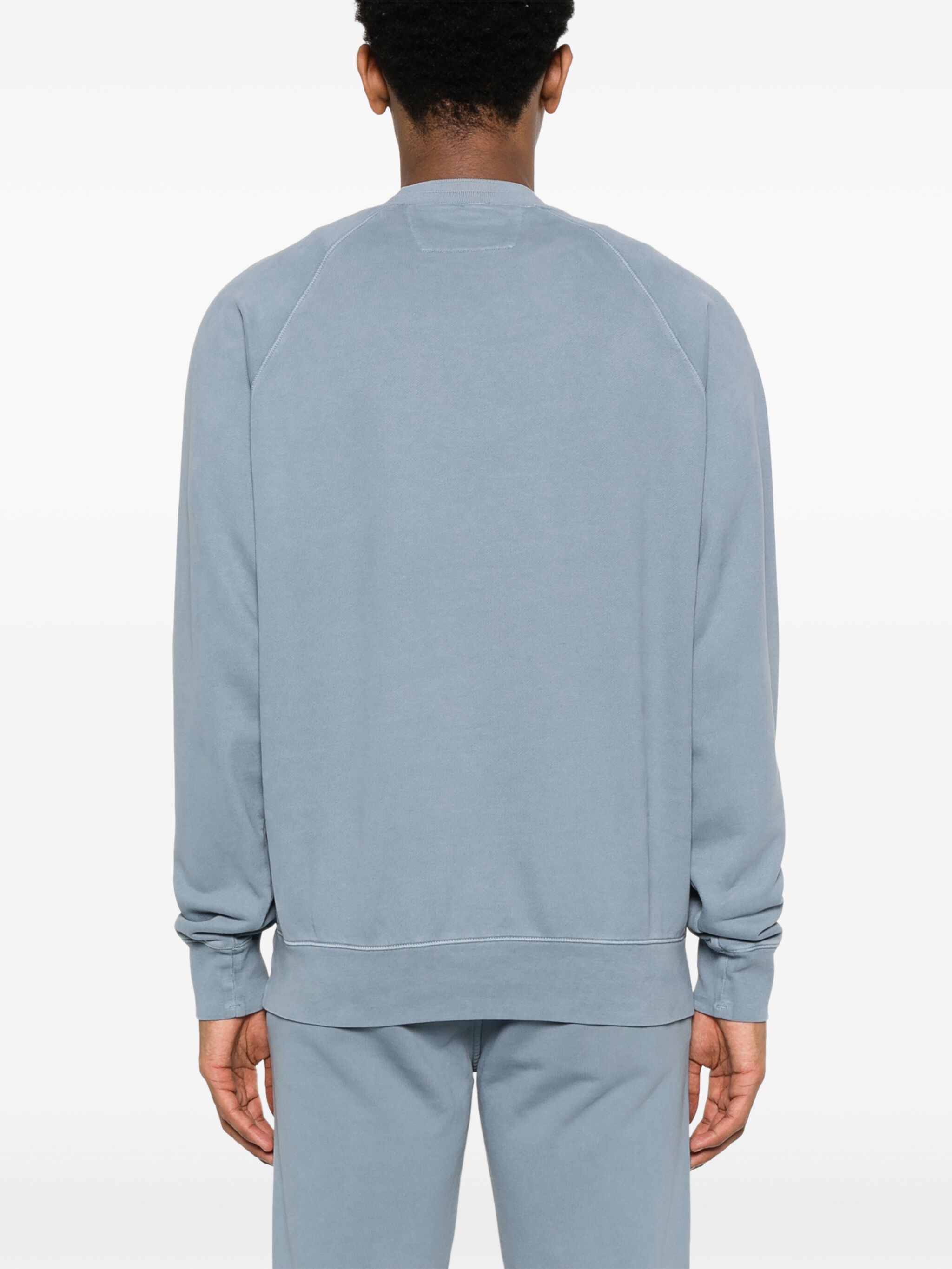 C.P. Company o1y1224 Logo Sweatshirt in Blue Size US XS / EU 42 / 0 - 4 Thumbnail