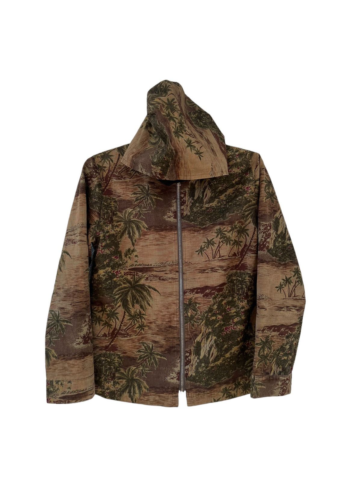 A.P.C. Archive 1999 A.P.C. France Waxed Canvas Tropical Hood Jacket Size US S / EU 44-46 / 1 - 6 Thumbnail