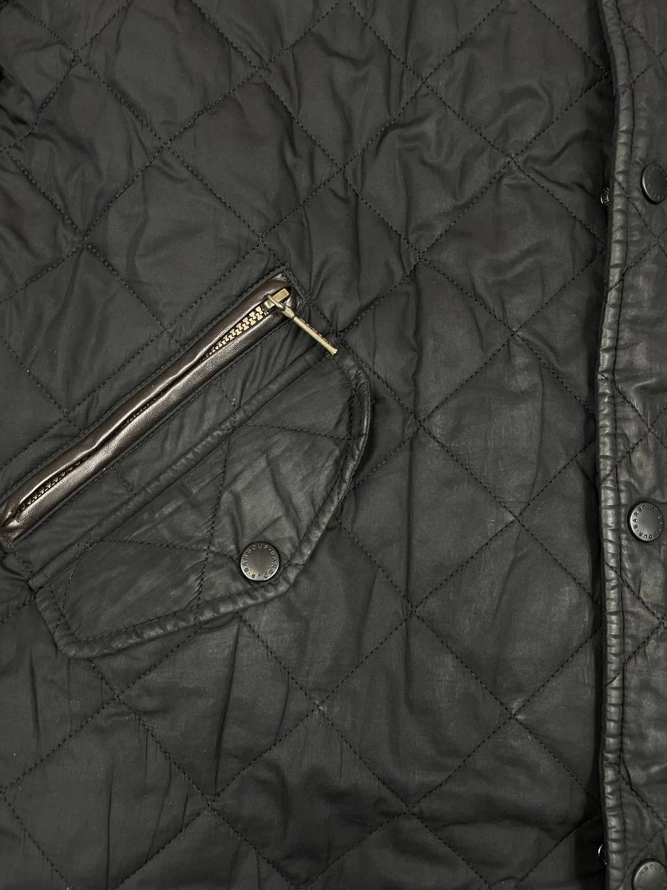 Barbour Barbour Vintage Men Quilted Jacket Black Lightweight Classic Size US S / EU 44-46 / 1 - 3 Thumbnail