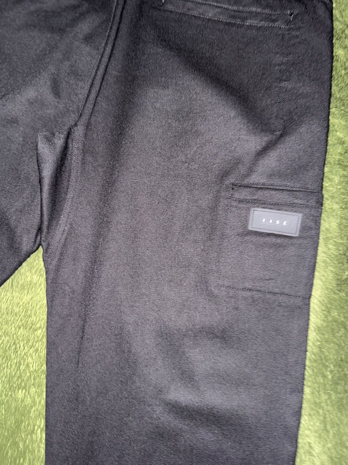 IISE [M] IISE 21FW Double-Front Work Pants – Black Size US 32 / EU 48 - 8 Thumbnail