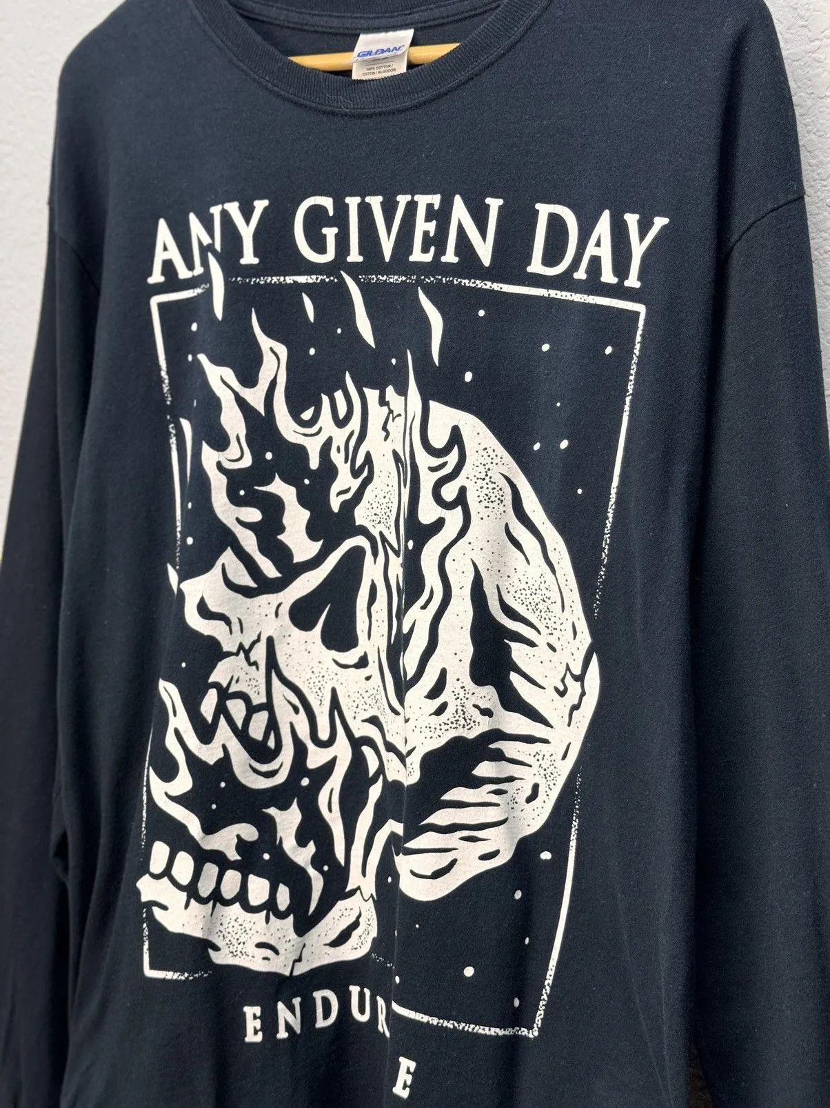 Band Tees Vintage Any given Day Endurance long sleeve rock tee Germany Size US L / EU 52-54 / 3 - 3 Thumbnail
